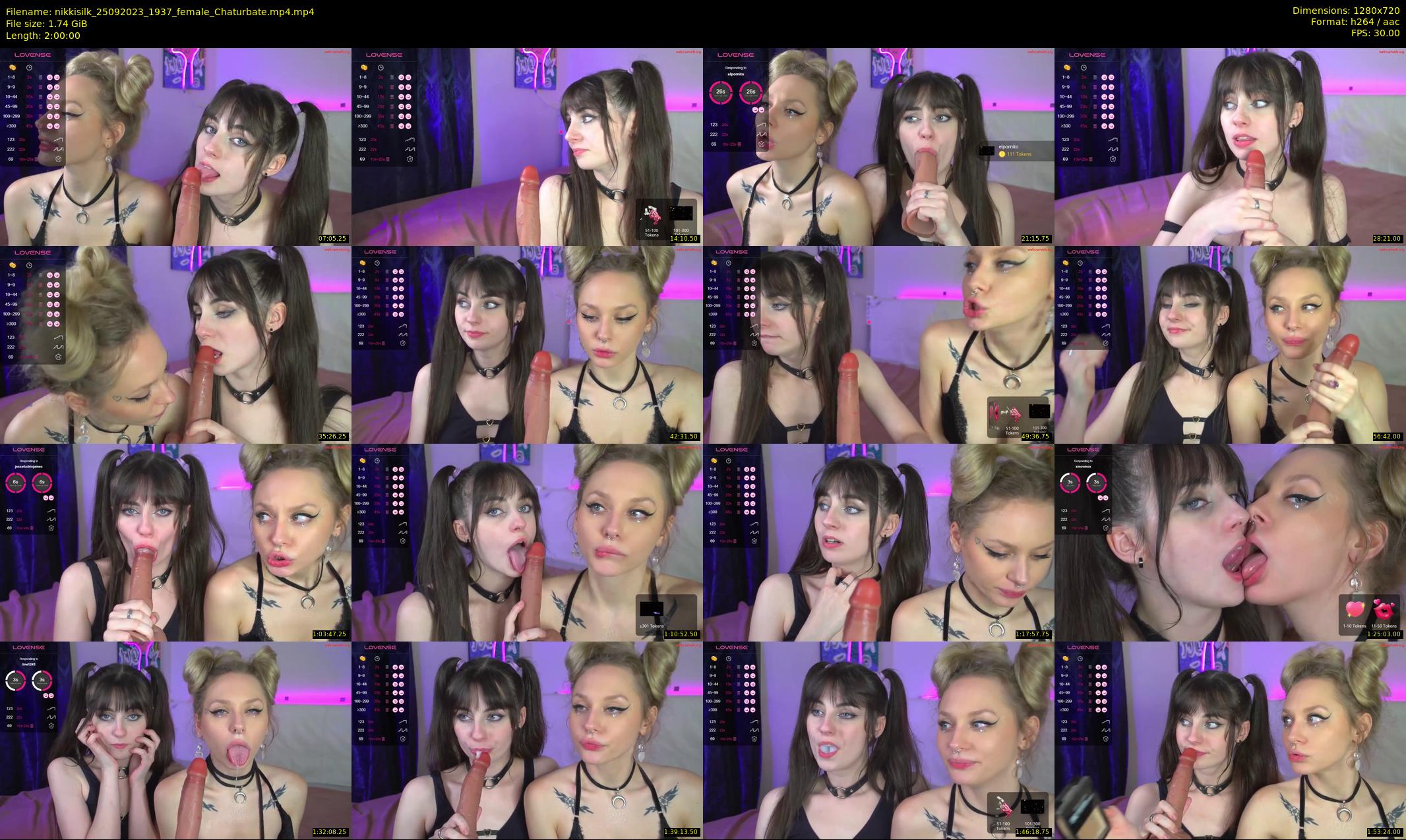 nikkisilk — 120 minute Chaturbate female cam show recording, 720p, Sep 25, 2023