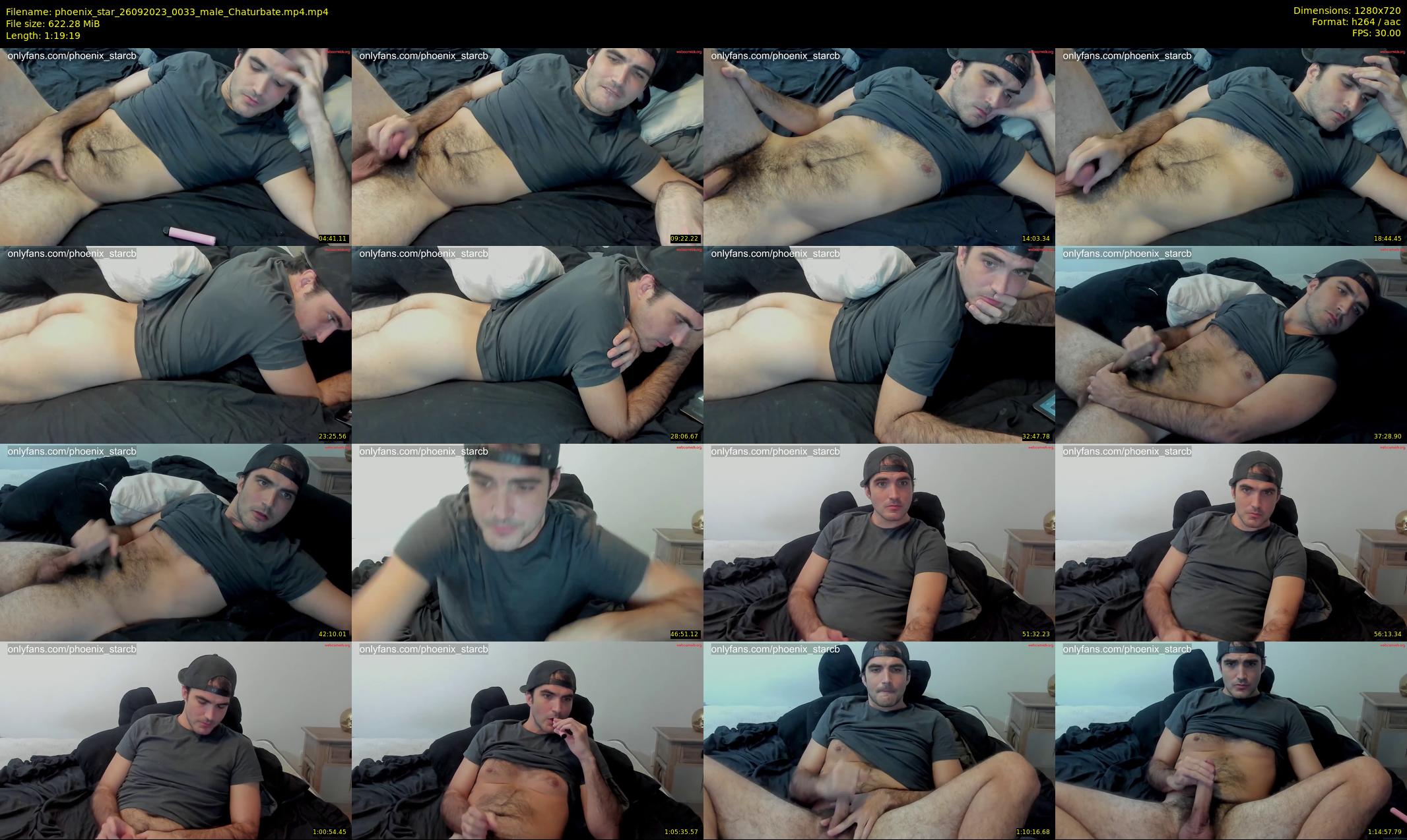 phoenix_star — 80 minute Chaturbate male cam show recording, 720p, Sep 26, 2023