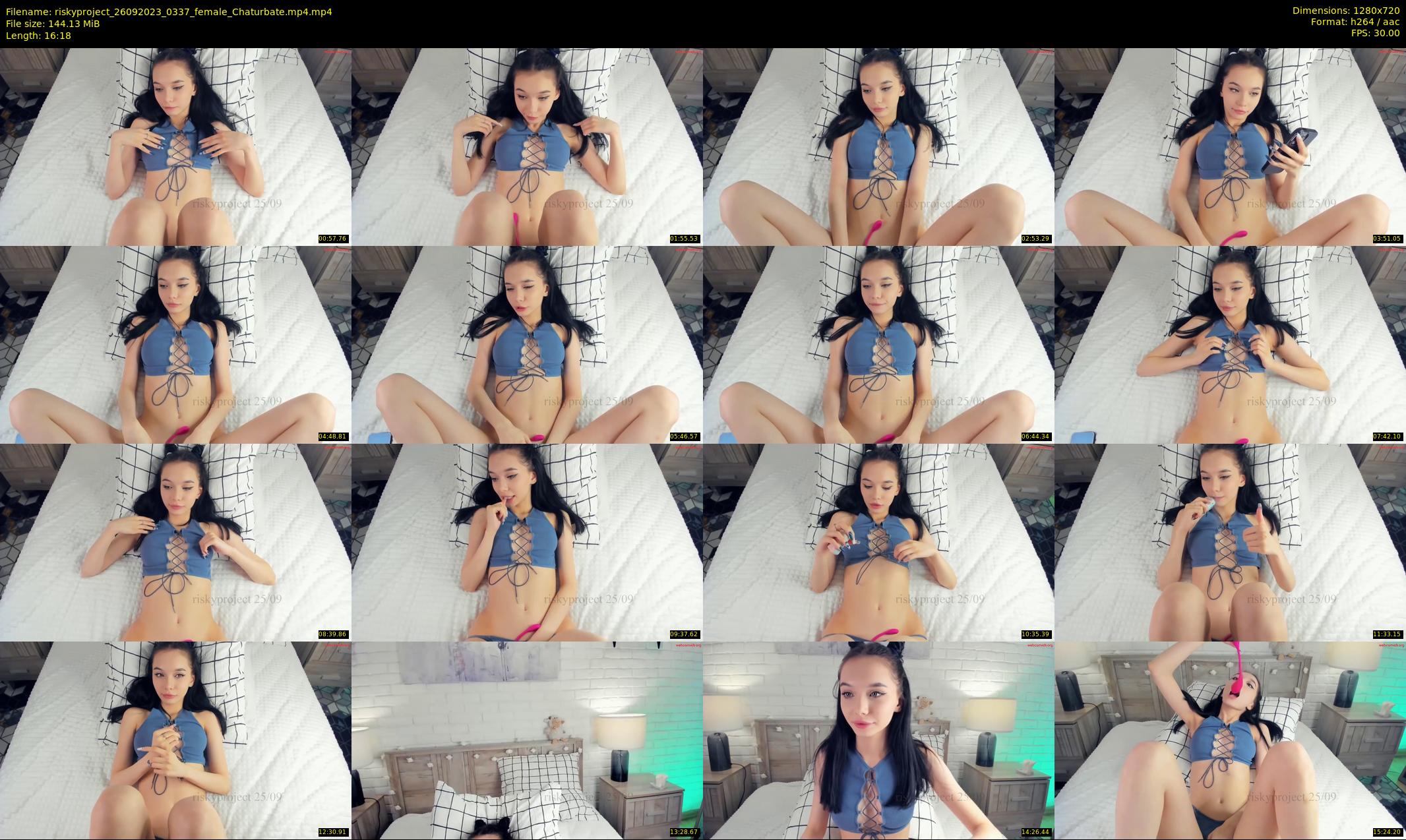 riskyproject — 17 minute Chaturbate couple cam show recording, 720p, Sep 26, 2023