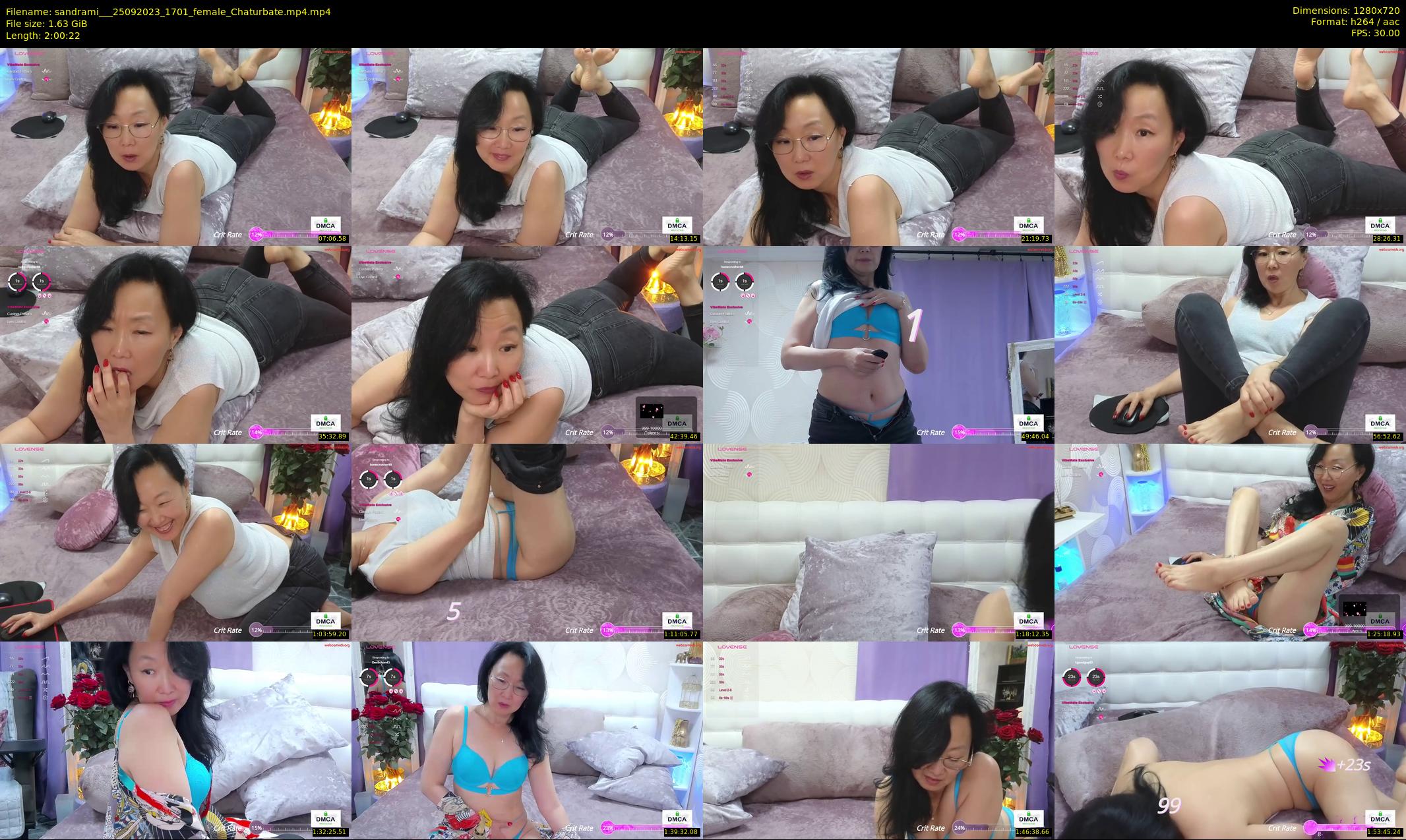 sandrami__ — 121 minute Chaturbate female cam show recording, 720p, Sep 25, 2023