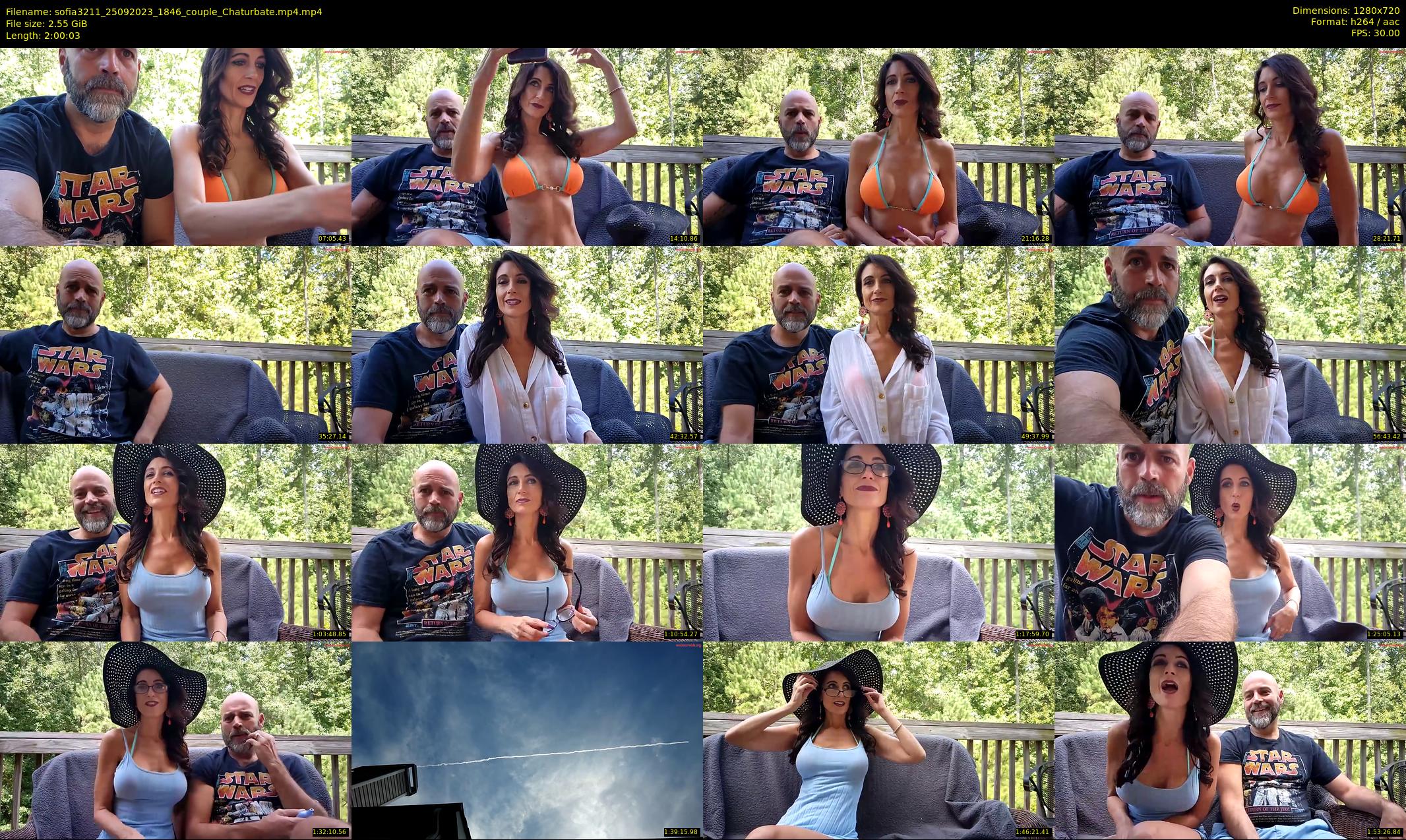 sofia3211 — 121 minute Chaturbate couple cam show recording, 720p, Sep 25, 2023
