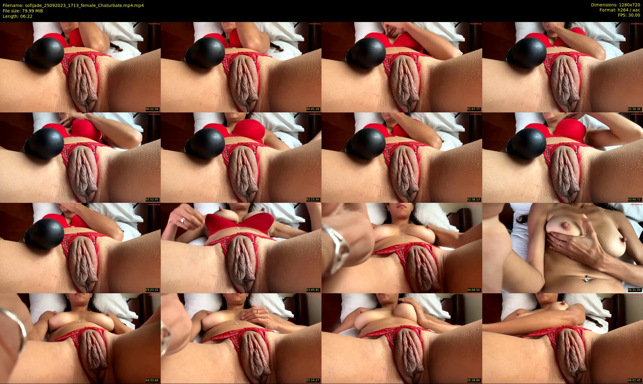 sofijade — 7 minute Chaturbate female cam show recording, 720p, Sep 25, 2023