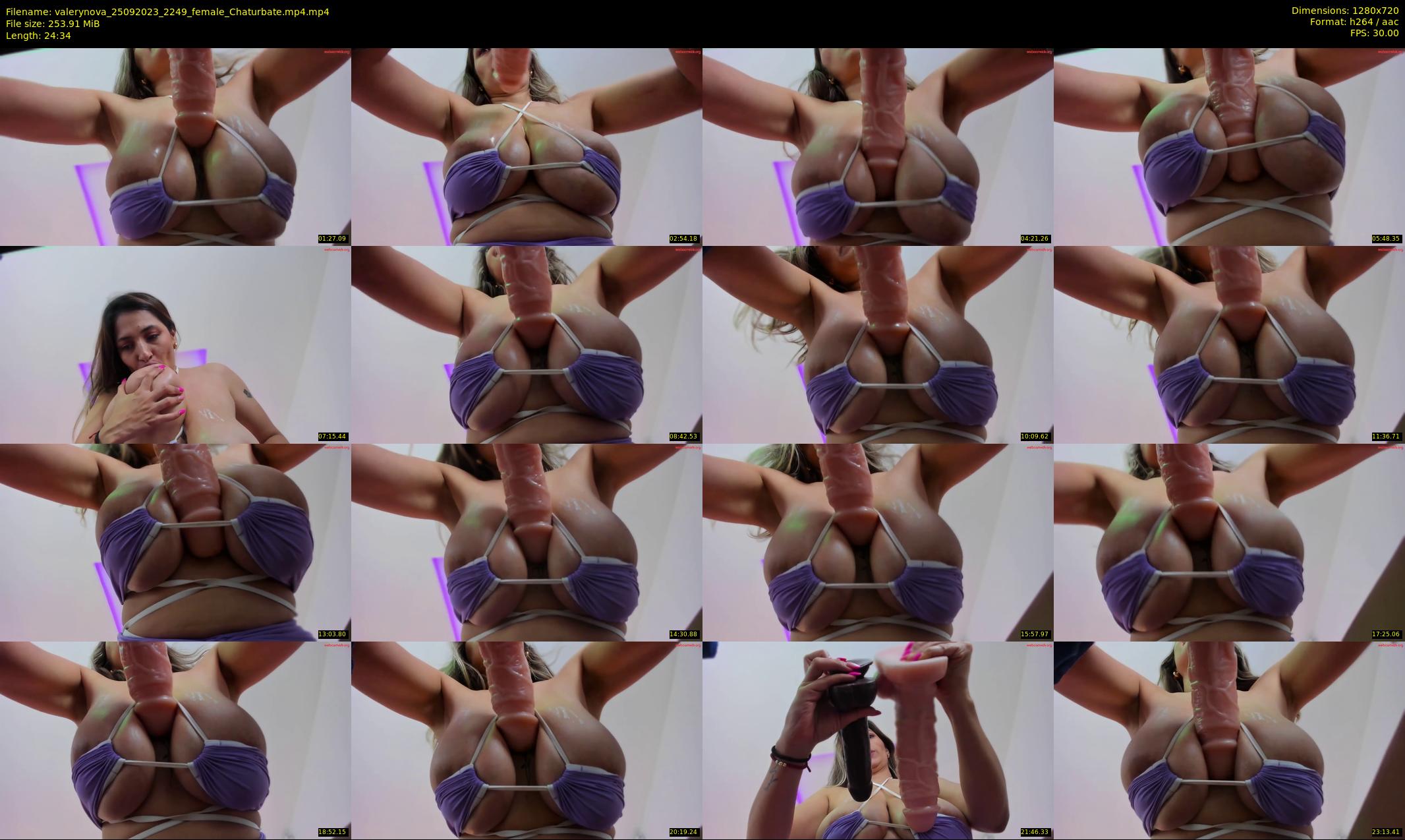 valerynova — 25 minute Chaturbate female cam show recording, 720p, Sep 25, 2023
