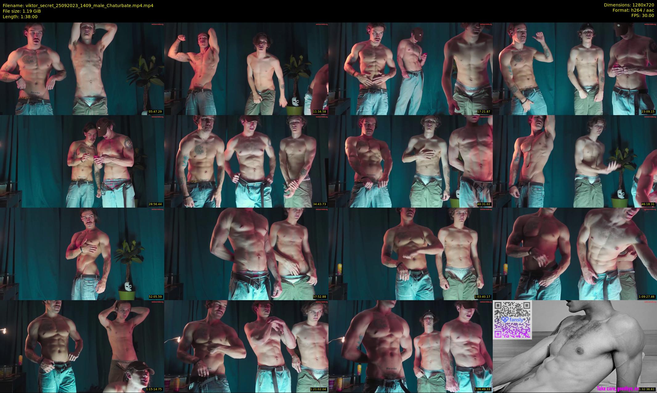 viktor_secret — 98 minute Chaturbate male cam show recording, 720p, Sep 25, 2023