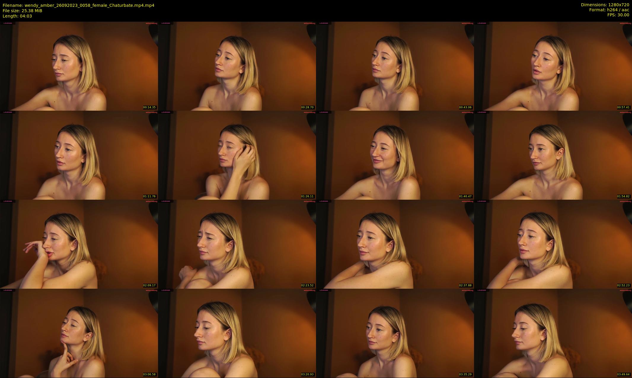 wendy_amber — 5 minute Chaturbate female cam show recording, 720p, Sep 26, 2023