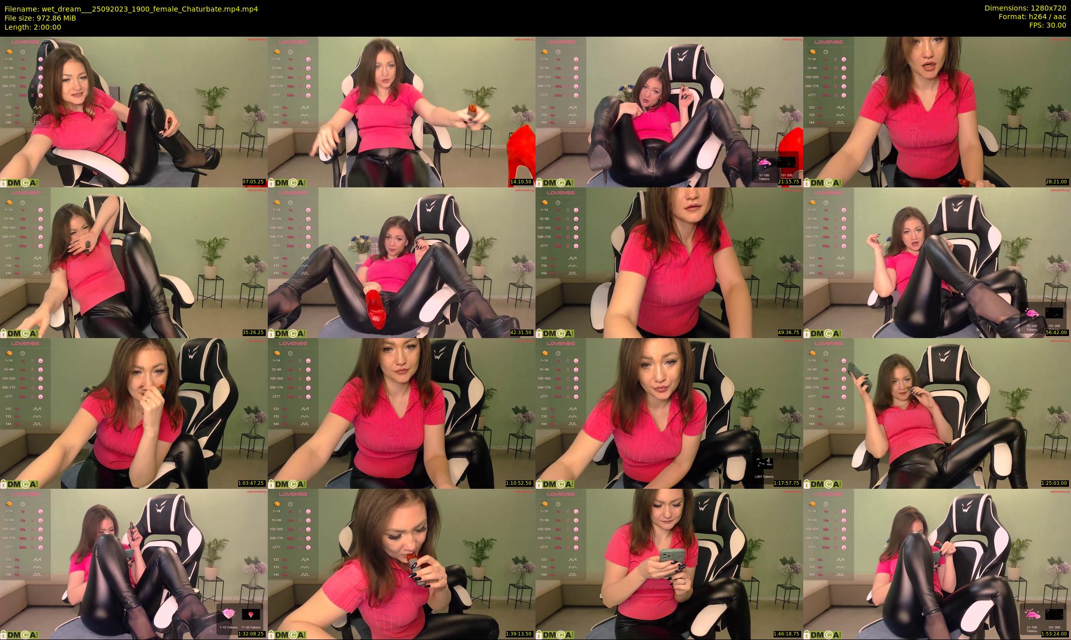 wet_dream__ — 120 minute Chaturbate female cam show recording, 720p, Sep 25, 2023