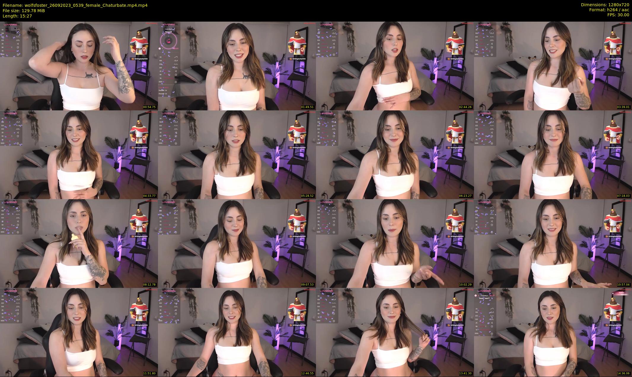 wolfsfoster — 16 minute Chaturbate couple cam show recording, 720p, Sep 26, 2023