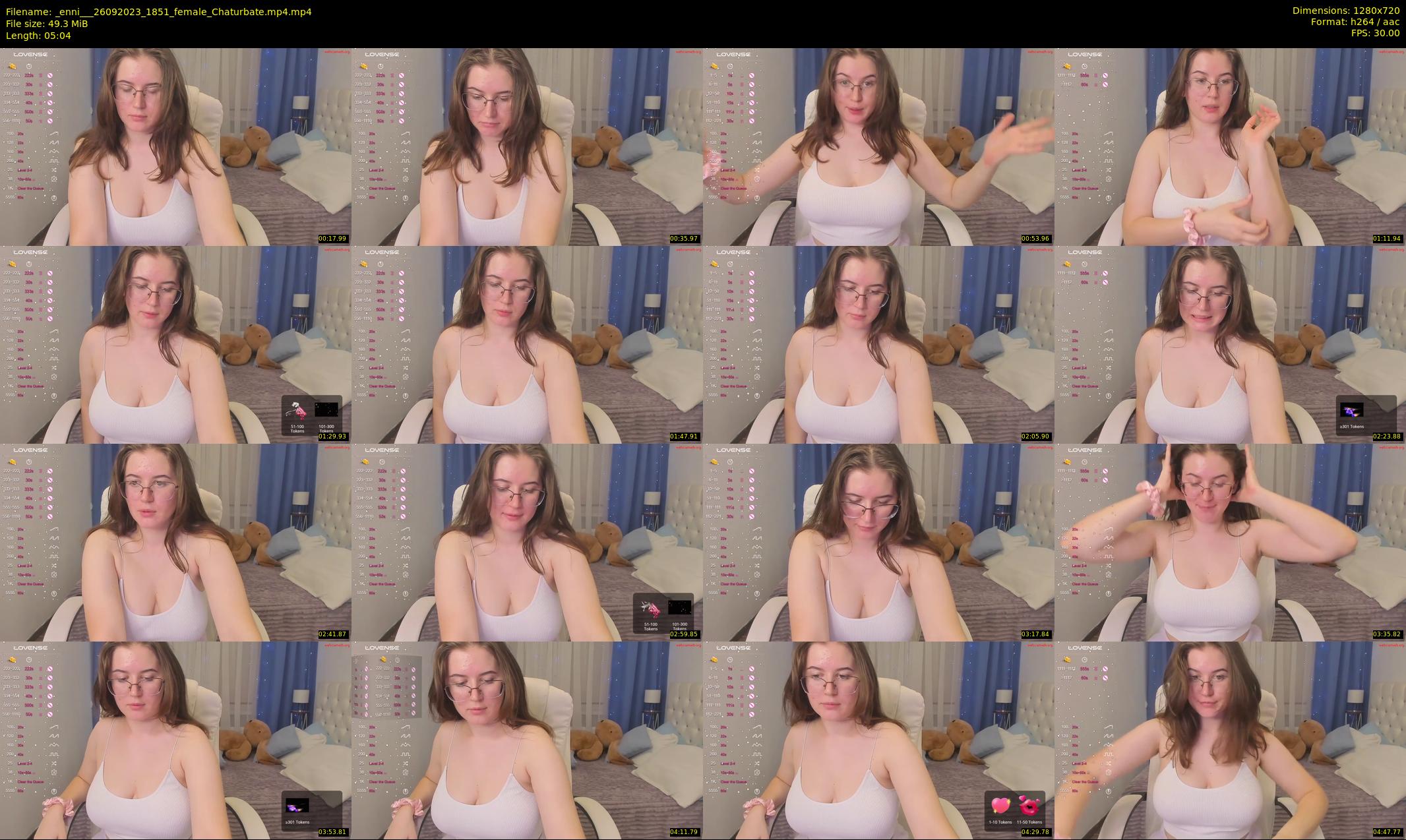 _enni__ — 6 minute Chaturbate female cam show recording, 720p, Sep 26, 2023
