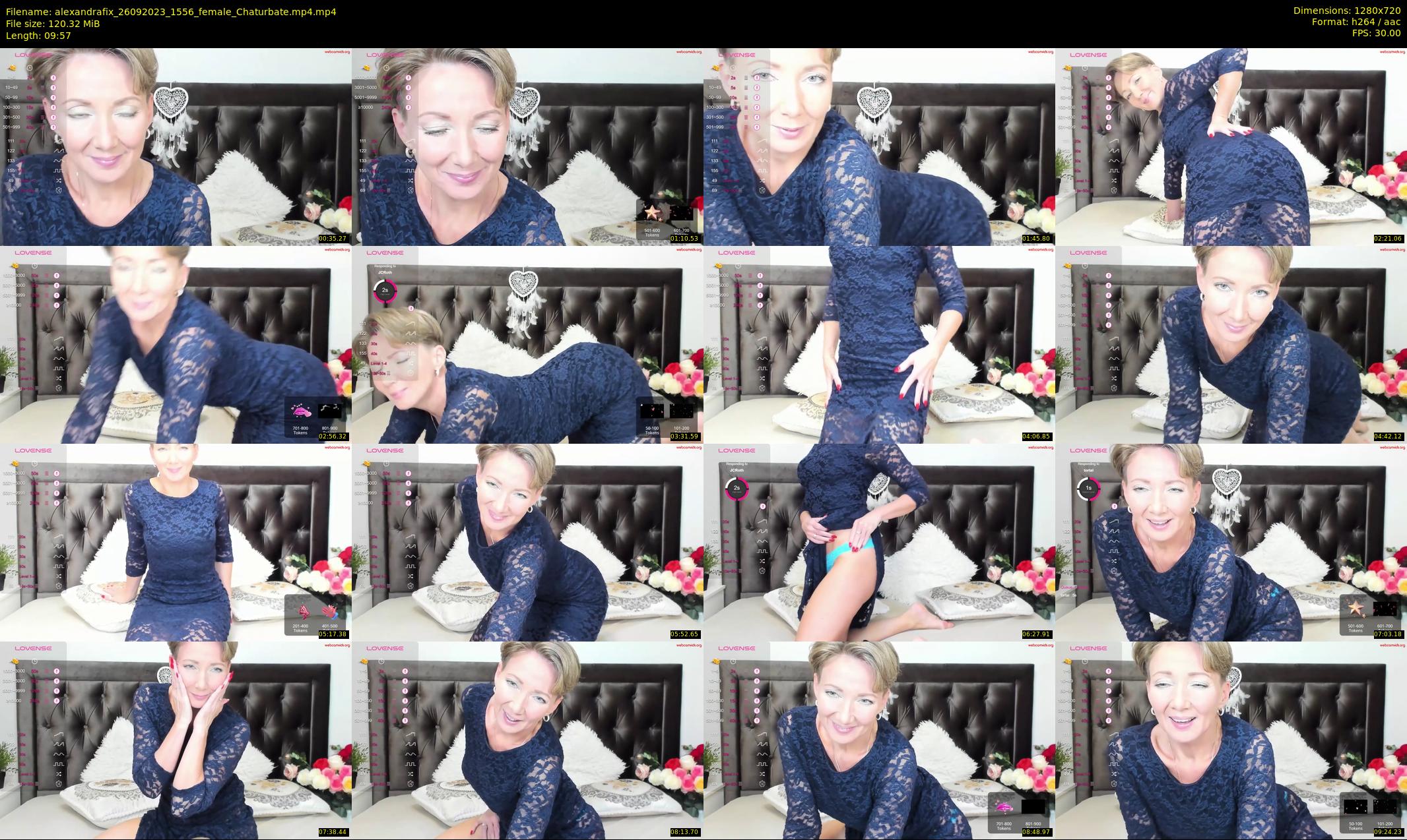 alexandrafix — 10 minute Chaturbate female cam show recording, 720p, Sep 26, 2023