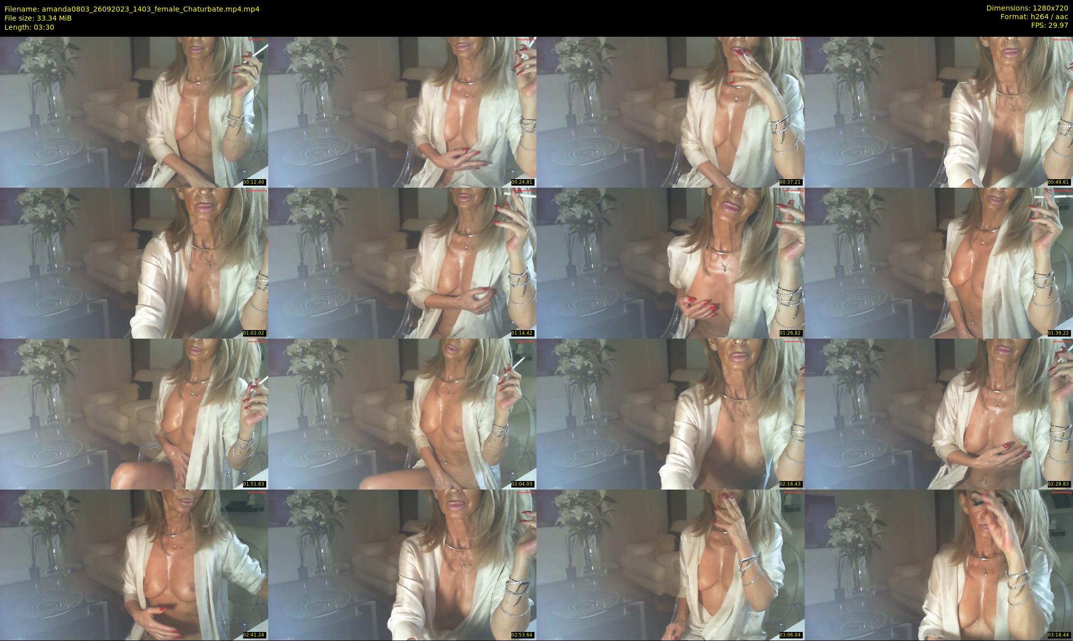 amanda0803 — 4 minute Chaturbate female cam show recording, 720p, Sep 26, 2023