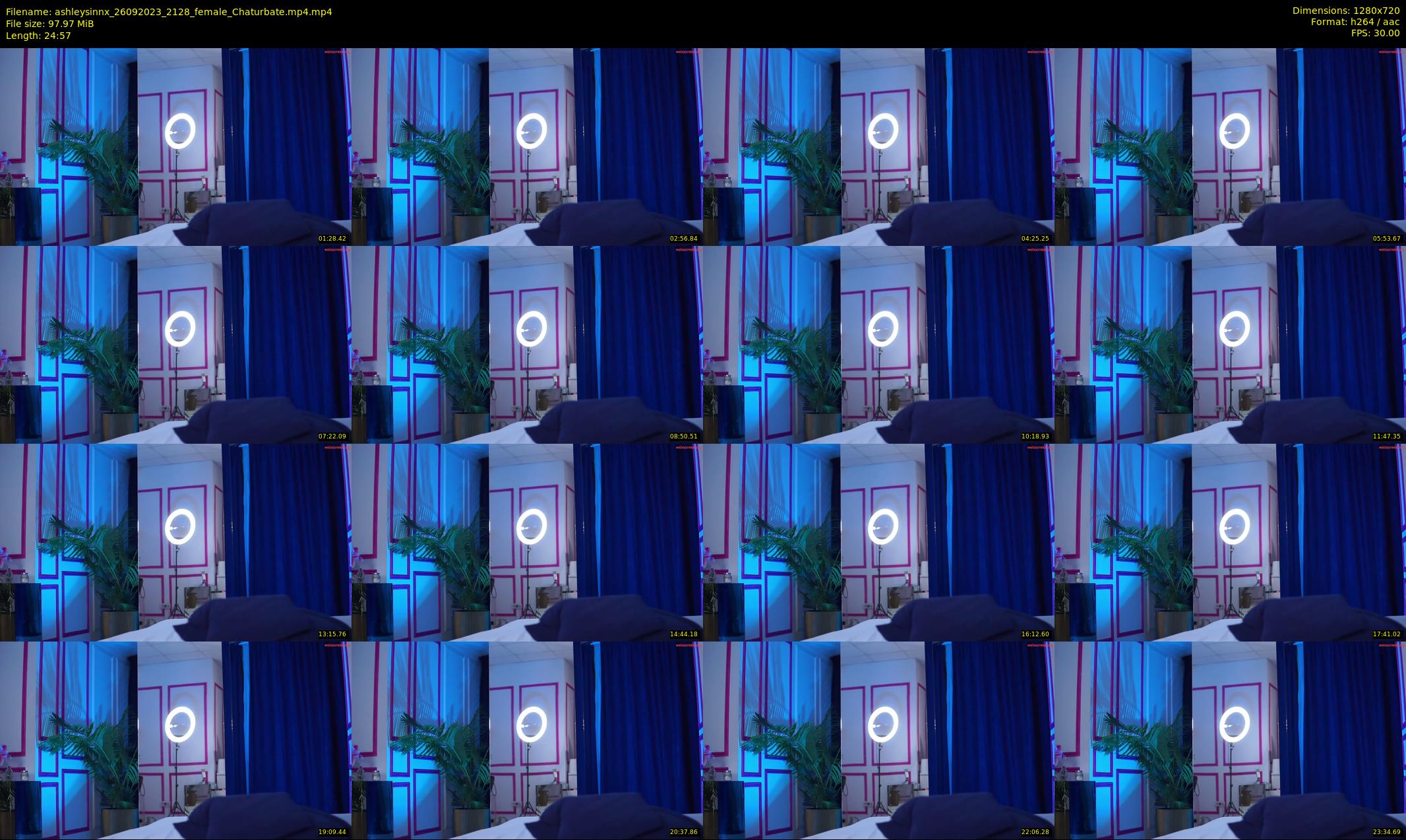 ashleysinnx — 25 minute Chaturbate female cam show recording, 720p, Sep 26, 2023