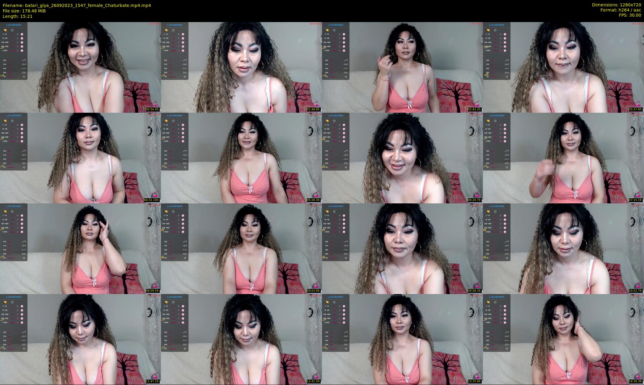batari_giya — 16 minute Chaturbate female cam show recording, 720p, Sep 26, 2023