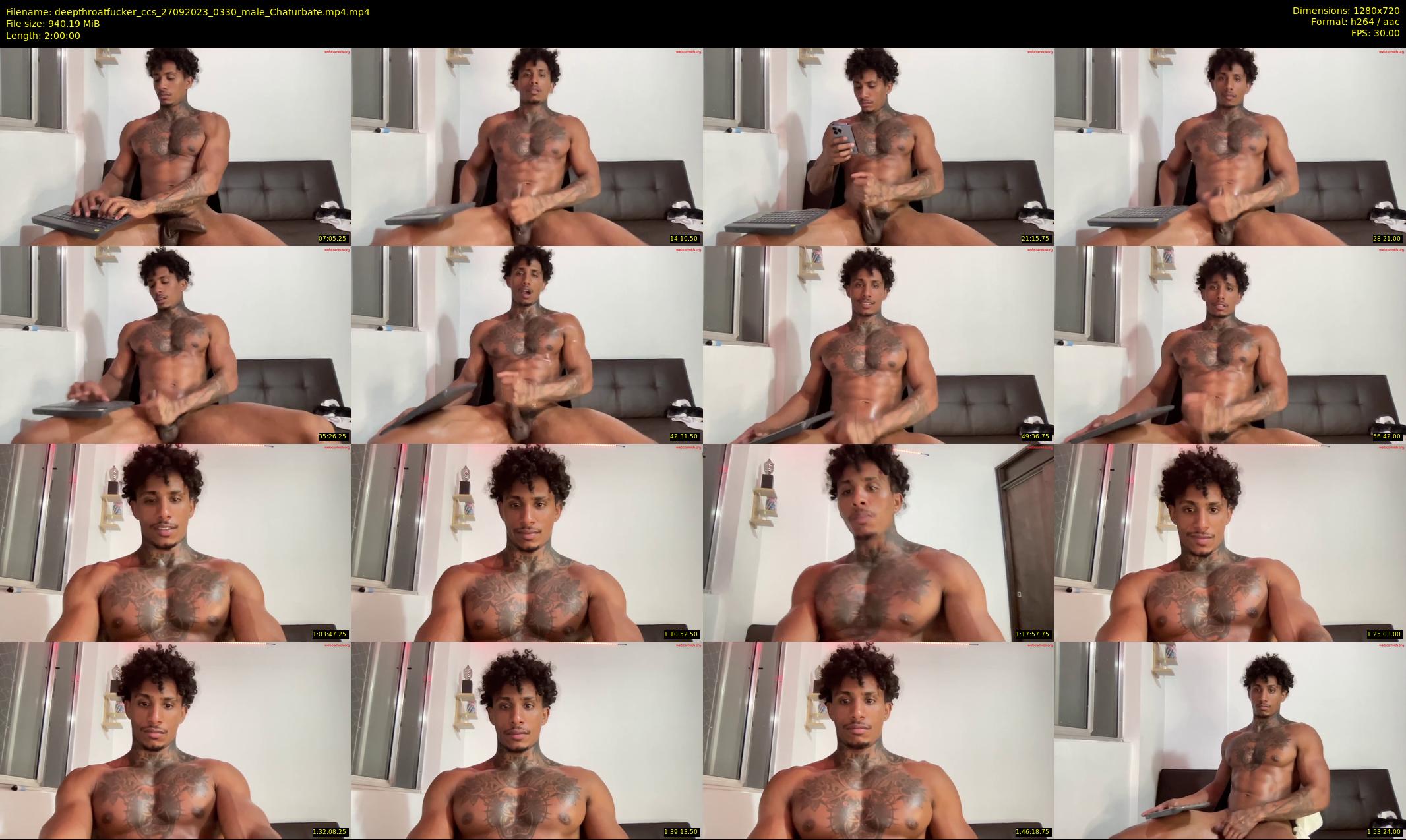 deepthroatfucker_ccs — 120 minute Chaturbate male cam show recording, 720p, Sep 27, 2023