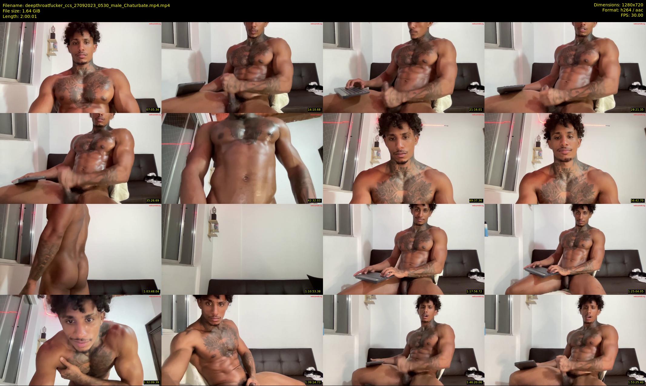 deepthroatfucker_ccs — 121 minute Chaturbate male cam show recording, 720p, Sep 27, 2023