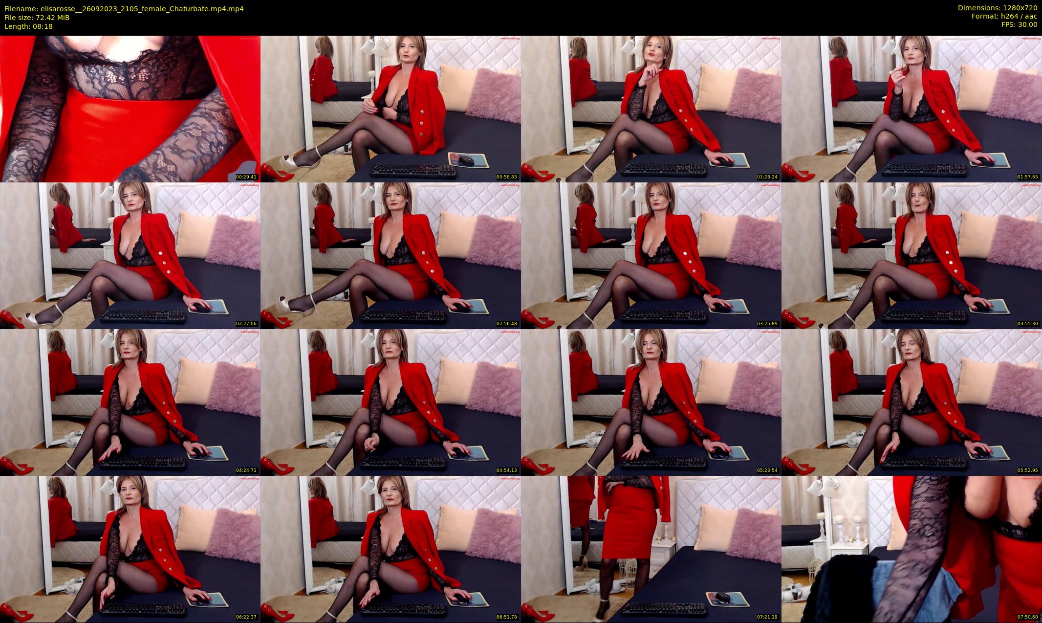 elisarosse_ — 9 minute Chaturbate female cam show recording, 720p, Sep 26, 2023