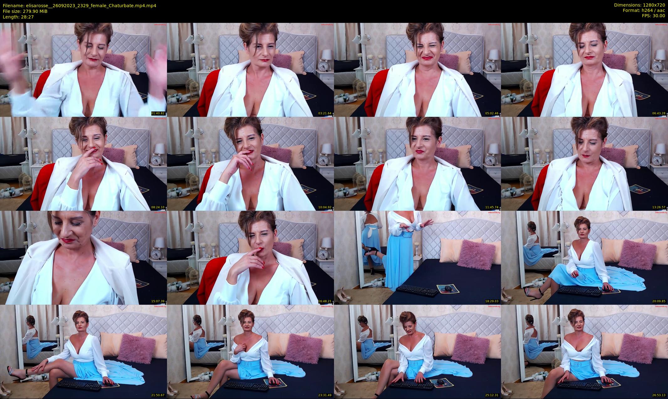 elisarosse_ — 29 minute Chaturbate female cam show recording, 720p, Sep 26, 2023