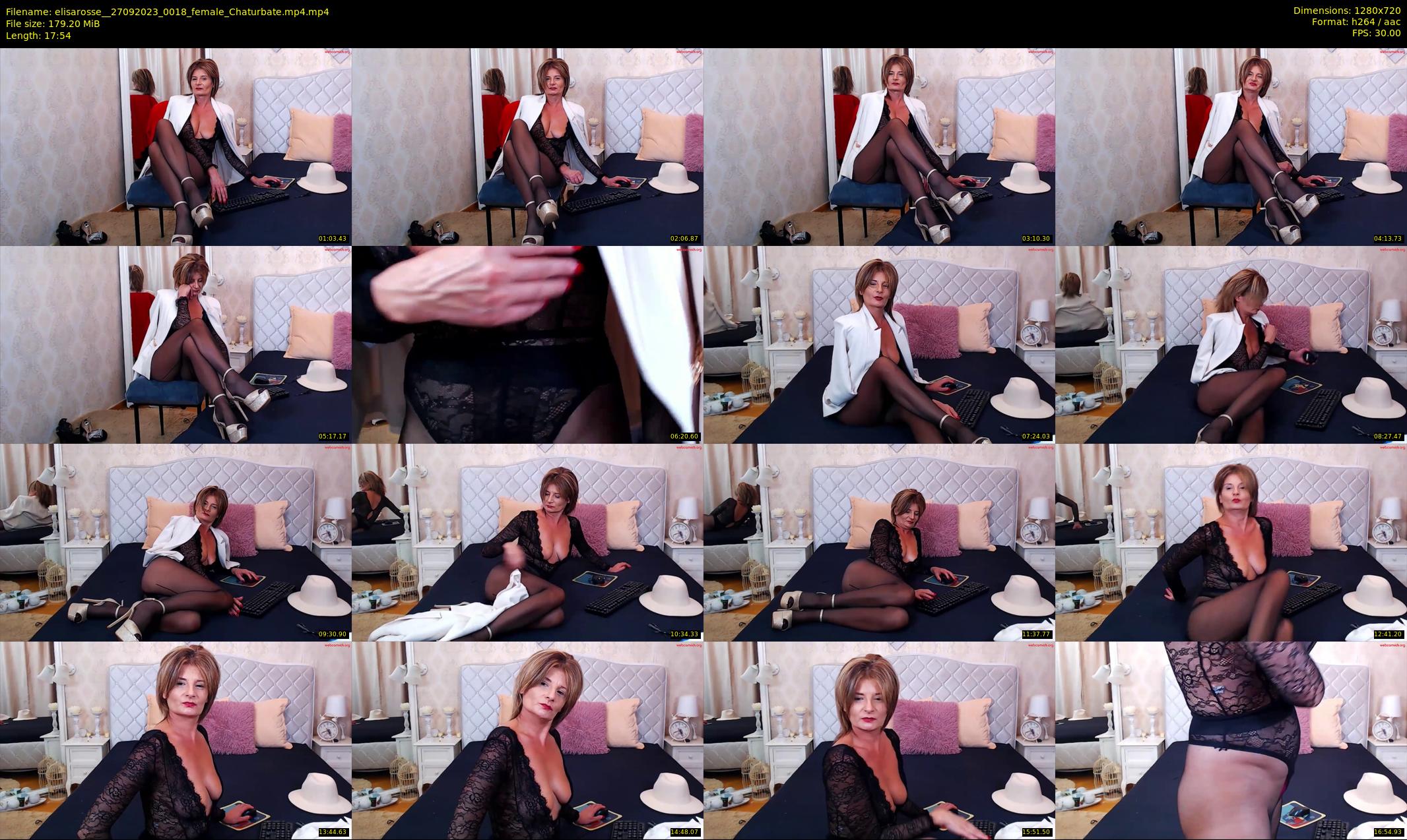 elisarosse_ — 18 minute Chaturbate female cam show recording, 720p, Sep 27, 2023