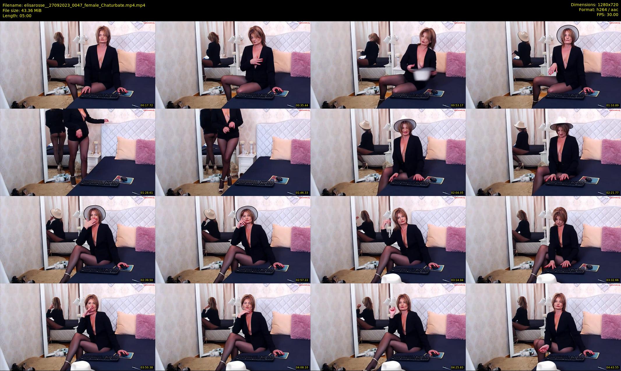 elisarosse_ — 5 minute Chaturbate female cam show recording, 720p, Sep 27, 2023