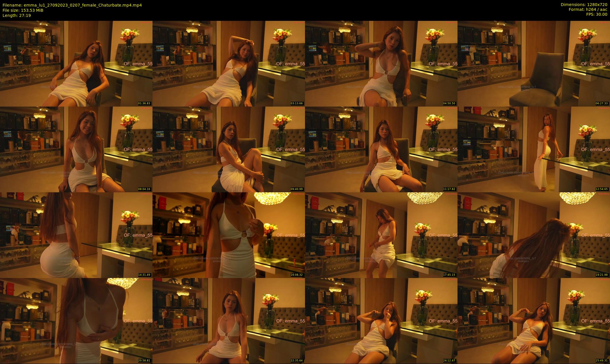 emma_lu1 — 28 minute Chaturbate female cam show recording, 720p, Sep 27, 2023