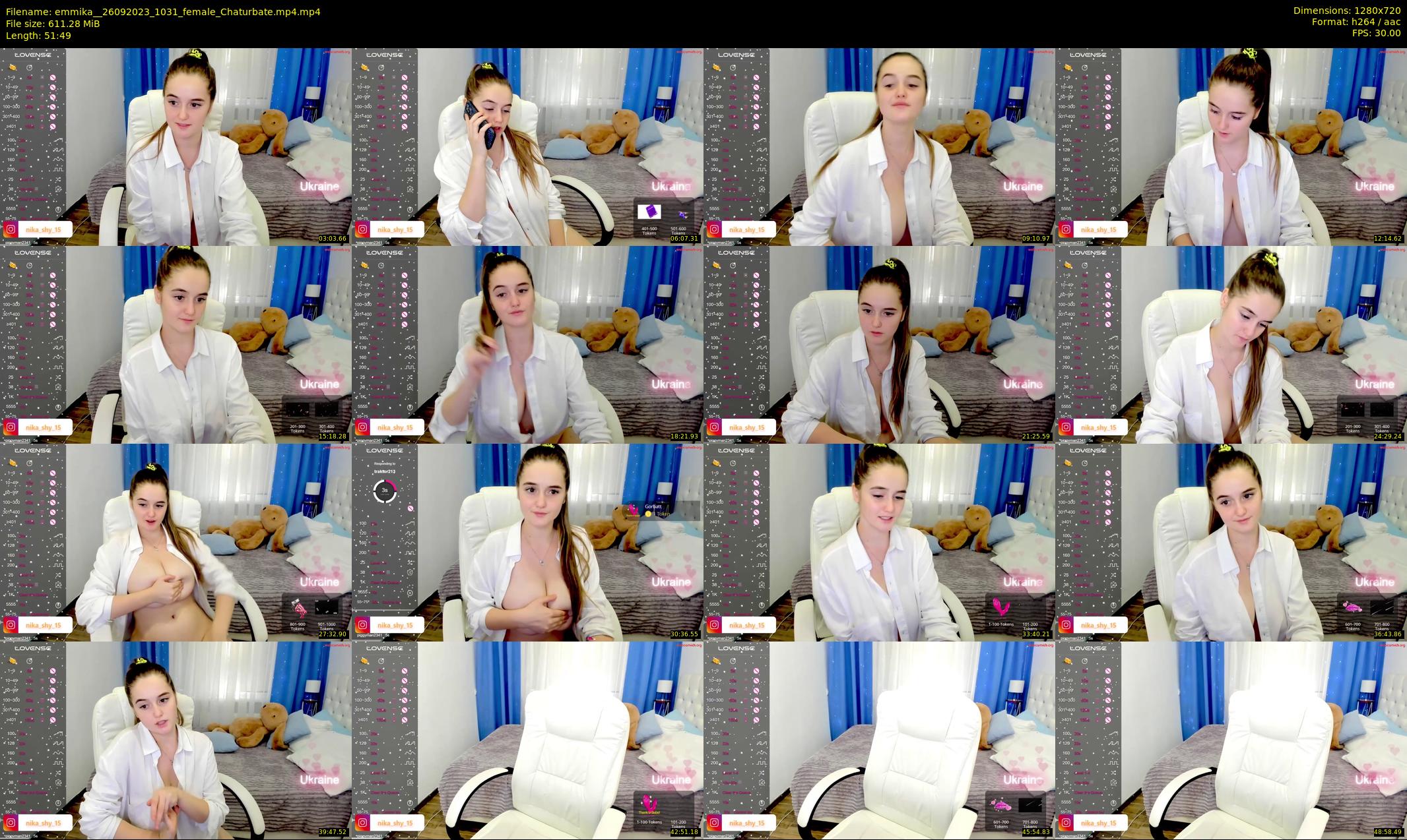 emmika_ — 52 minute Chaturbate female cam show recording, 720p, Sep 26, 2023
