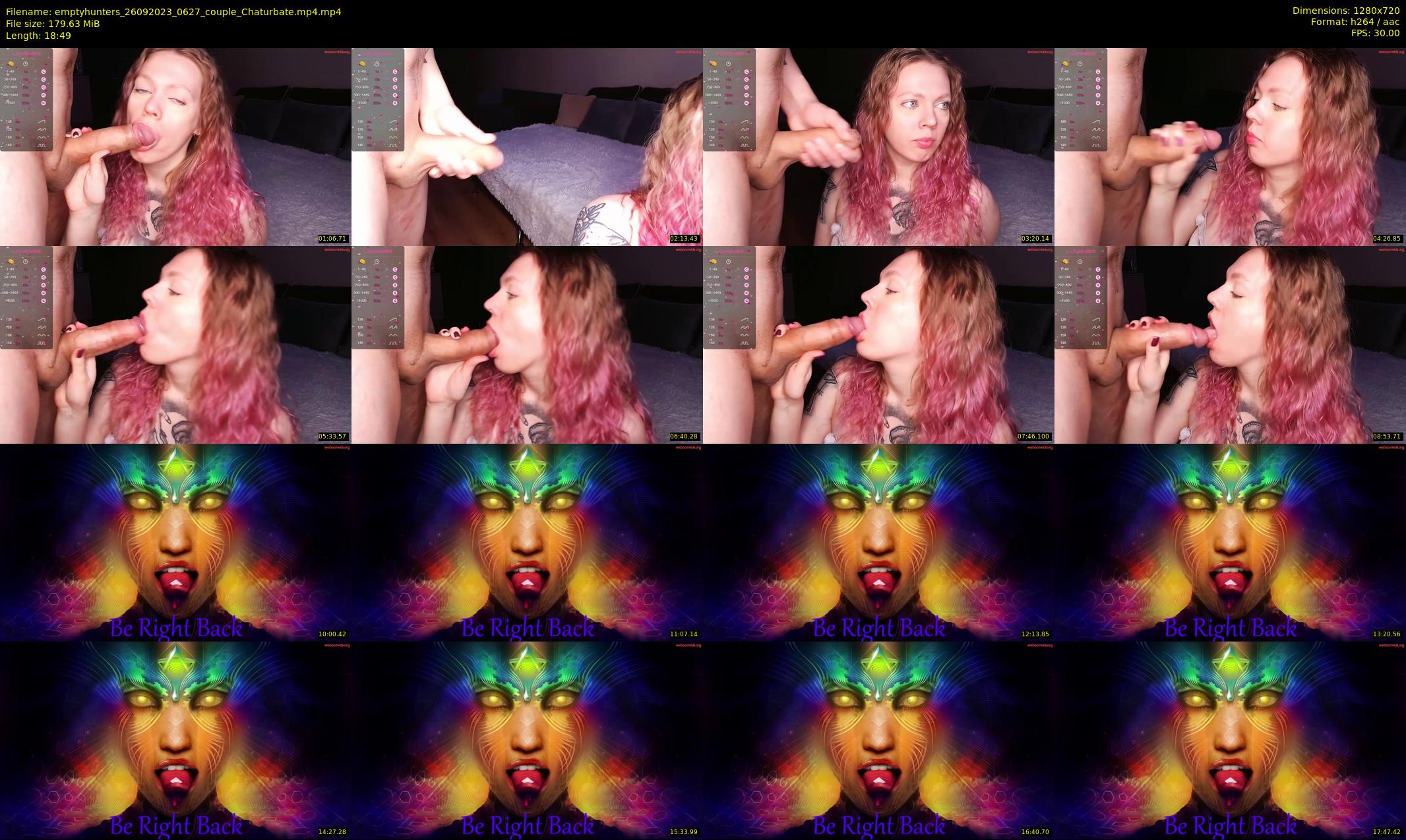 emptyhunters — 19 minute Chaturbate couple cam show recording, 720p, Sep 26, 2023