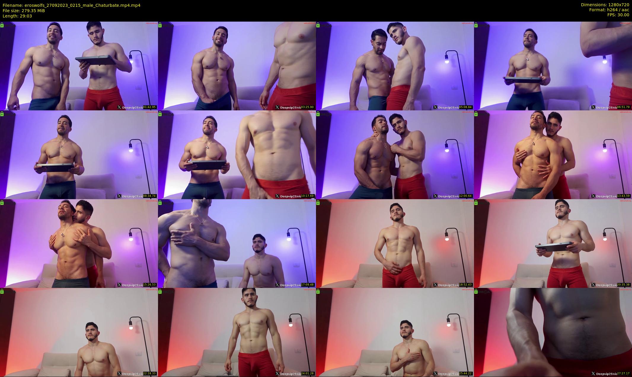 eroswolfs — 30 minute Chaturbate male cam show recording, 720p, Sep 27, 2023