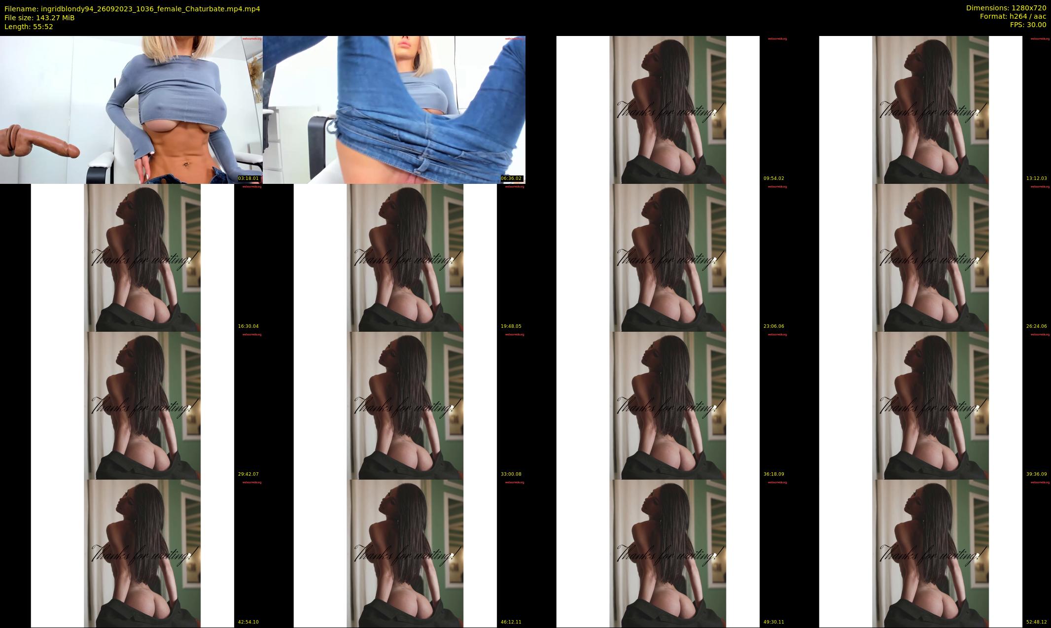 ingridblondy94 — 56 minute Chaturbate female cam show recording, 720p, Sep 26, 2023