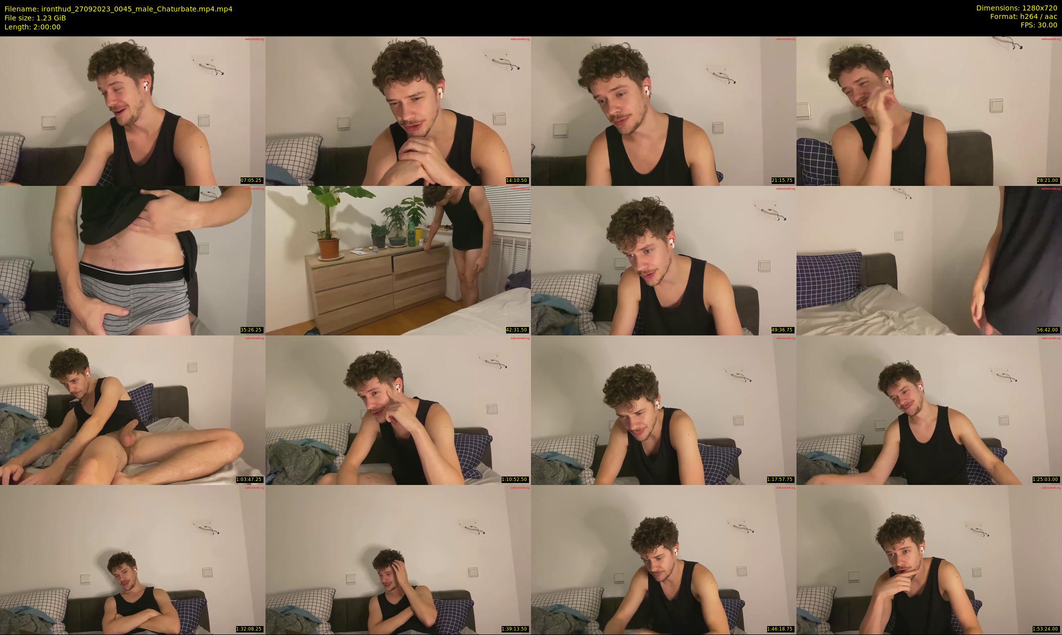 ironthud — 120 minute Chaturbate male cam show recording, 720p, Sep 27, 2023