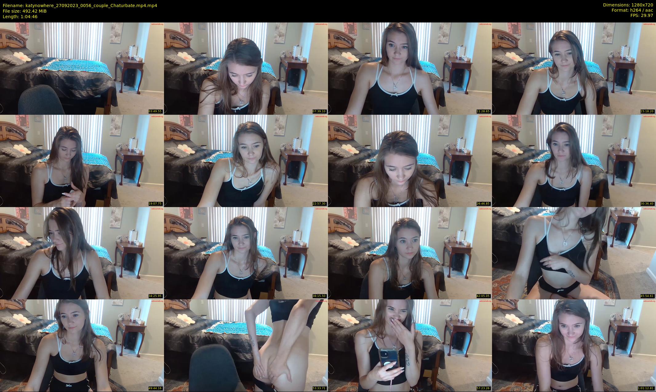 katynowhere — 65 minute Chaturbate female cam show recording, 720p, Sep 27, 2023