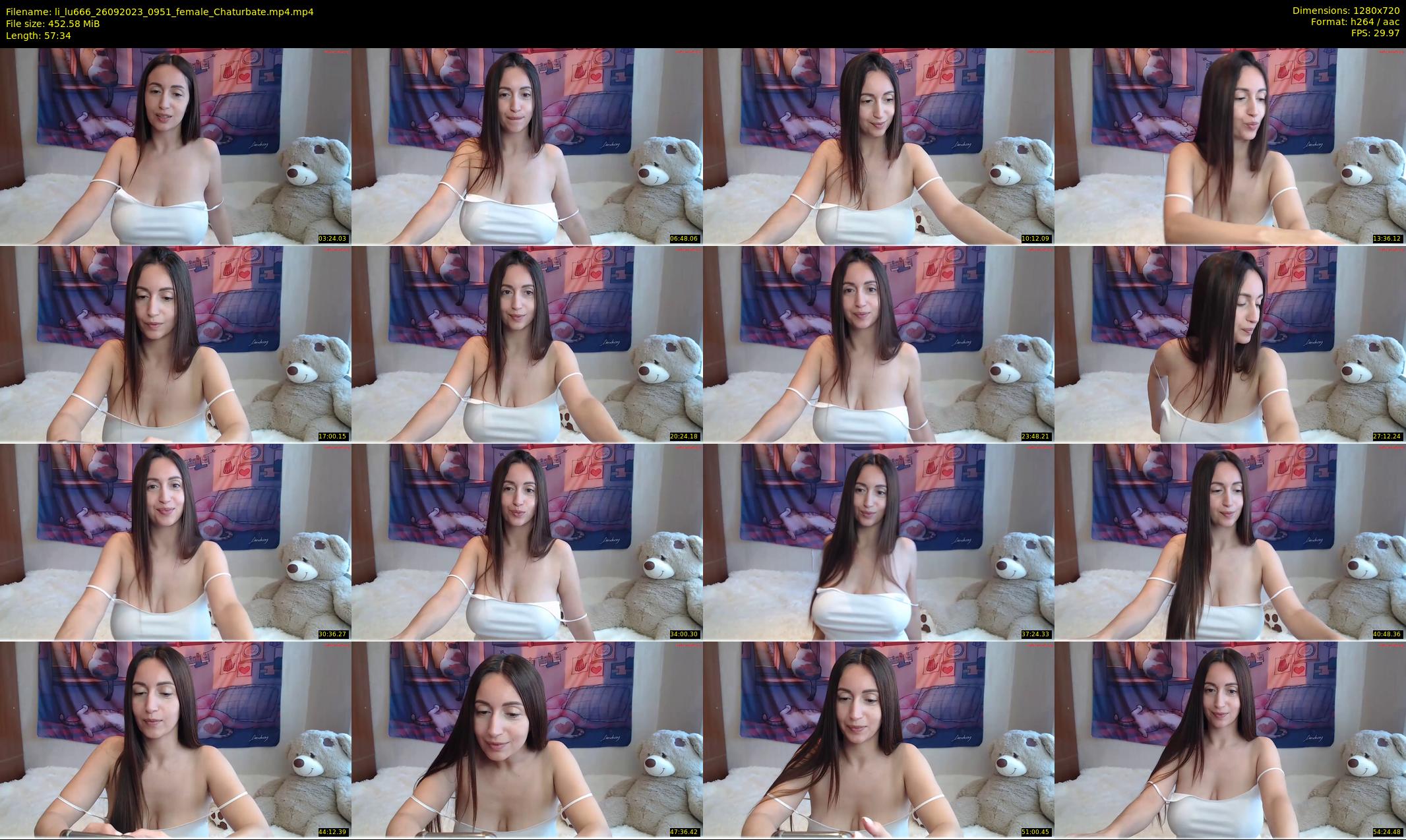 li_lu666 — 58 minute Chaturbate female cam show recording, 720p, Sep 26, 2023