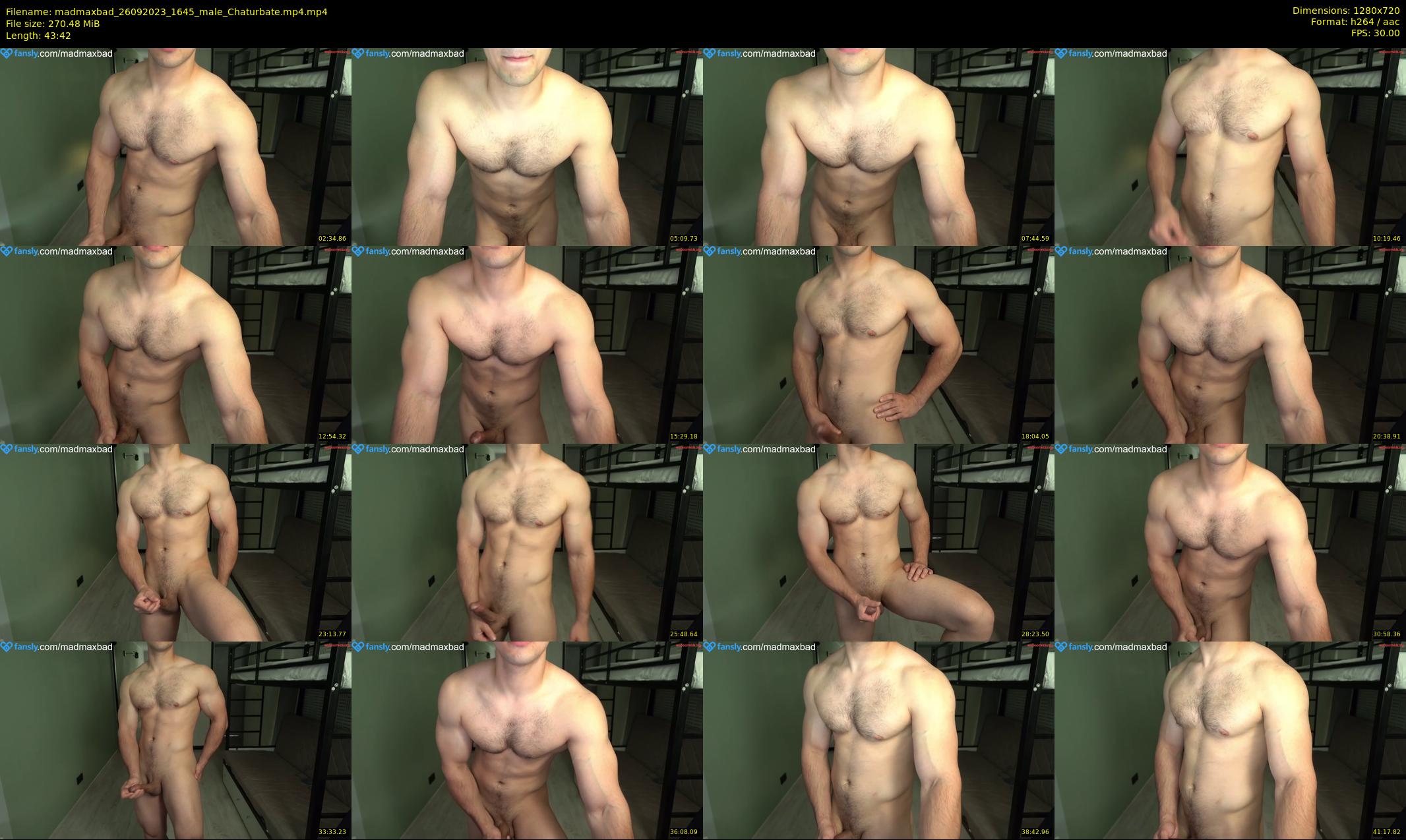madmaxbad — 44 minute Chaturbate male cam show recording, 720p, Sep 26, 2023