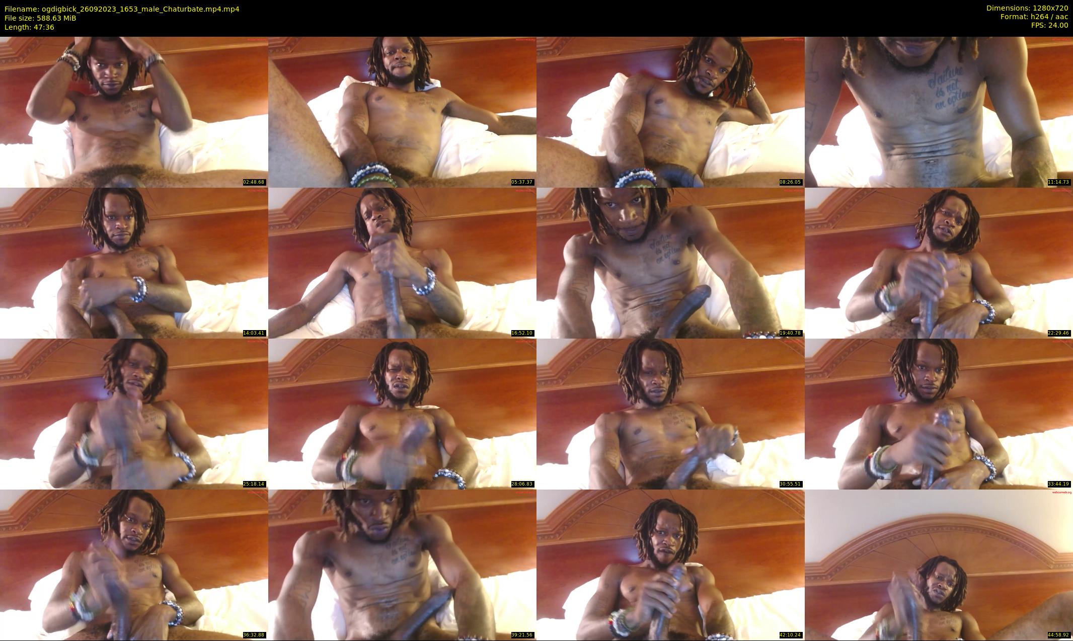 ogdigbick — 48 minute Chaturbate male cam show recording, 720p, Sep 26, 2023