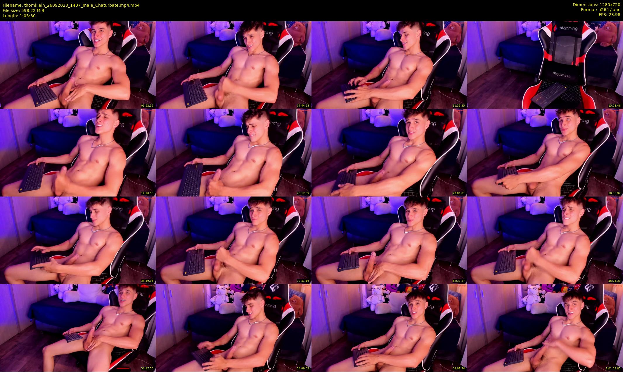 thomklein — 66 minute Chaturbate male cam show recording, 720p, Sep 26, 2023