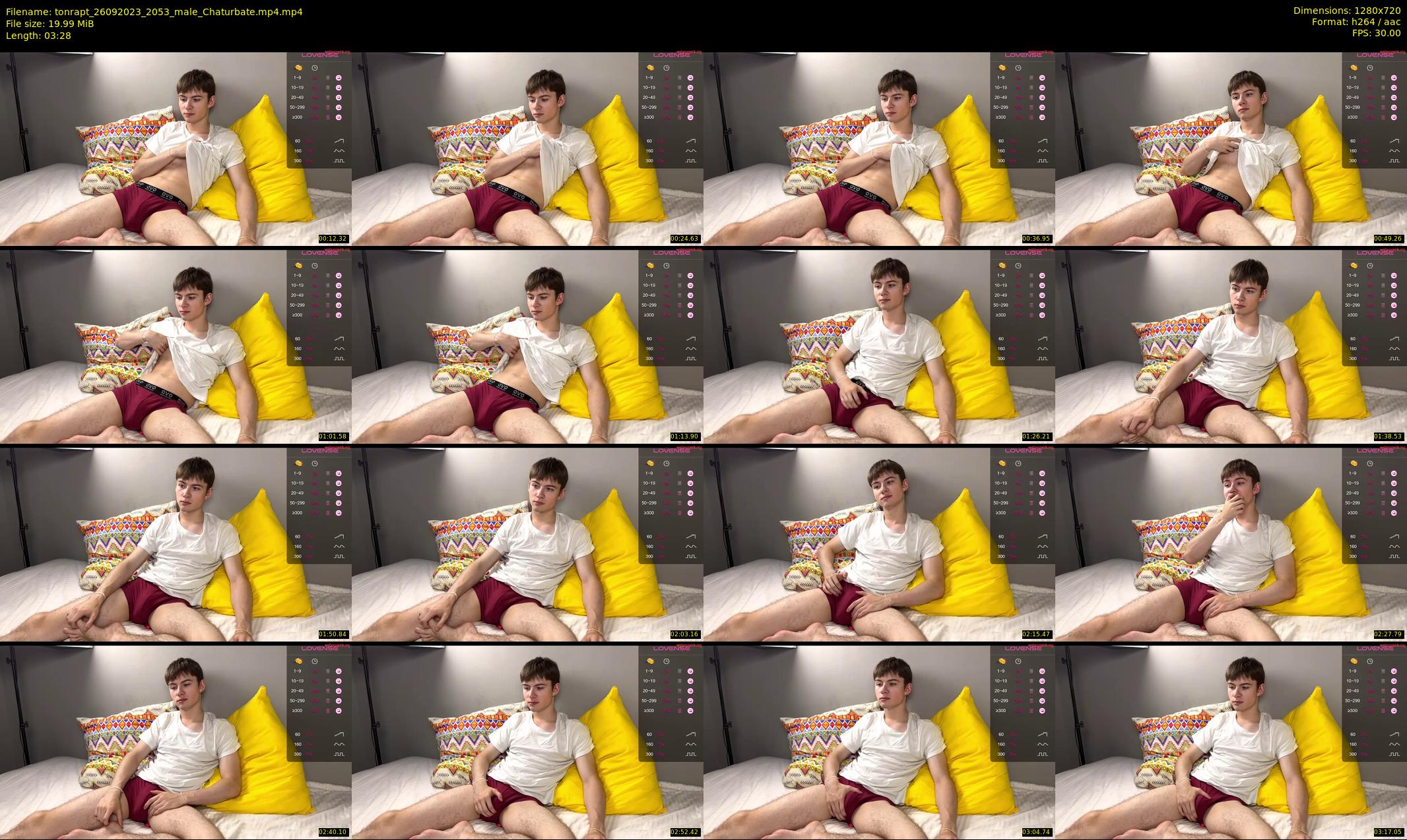tonrapt — 4 minute Chaturbate male cam show recording, 720p, Sep 26, 2023