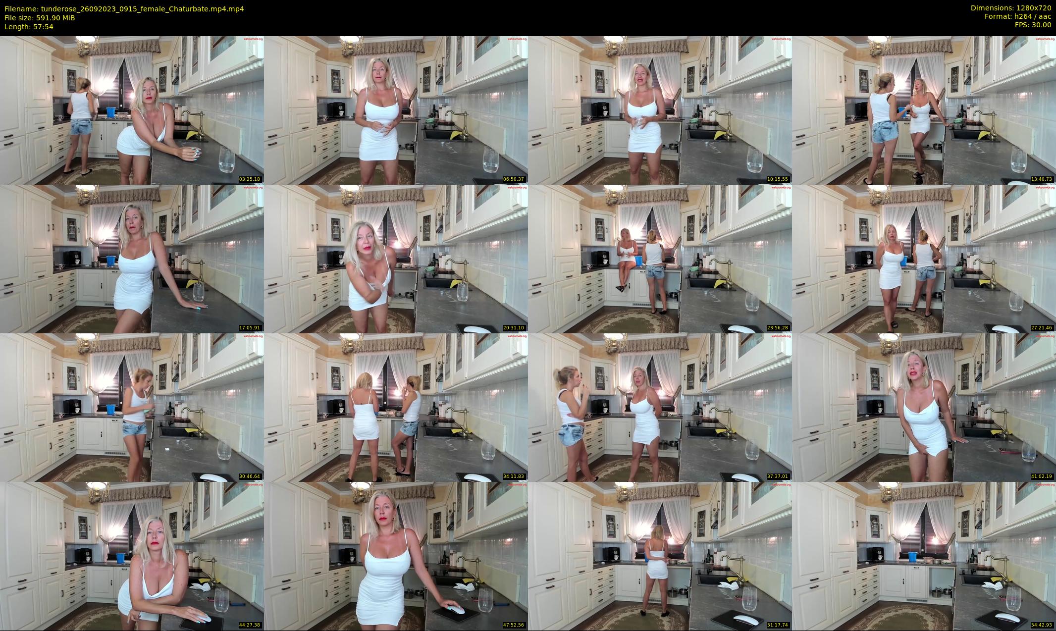 tunderose — 58 minute Chaturbate female cam show recording, 720p, Sep 26, 2023