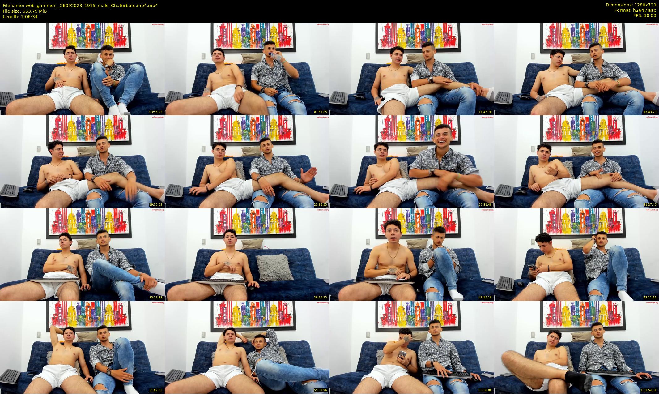 web_gammer_ — 67 minute Chaturbate male cam show recording, 720p, Sep 26, 2023