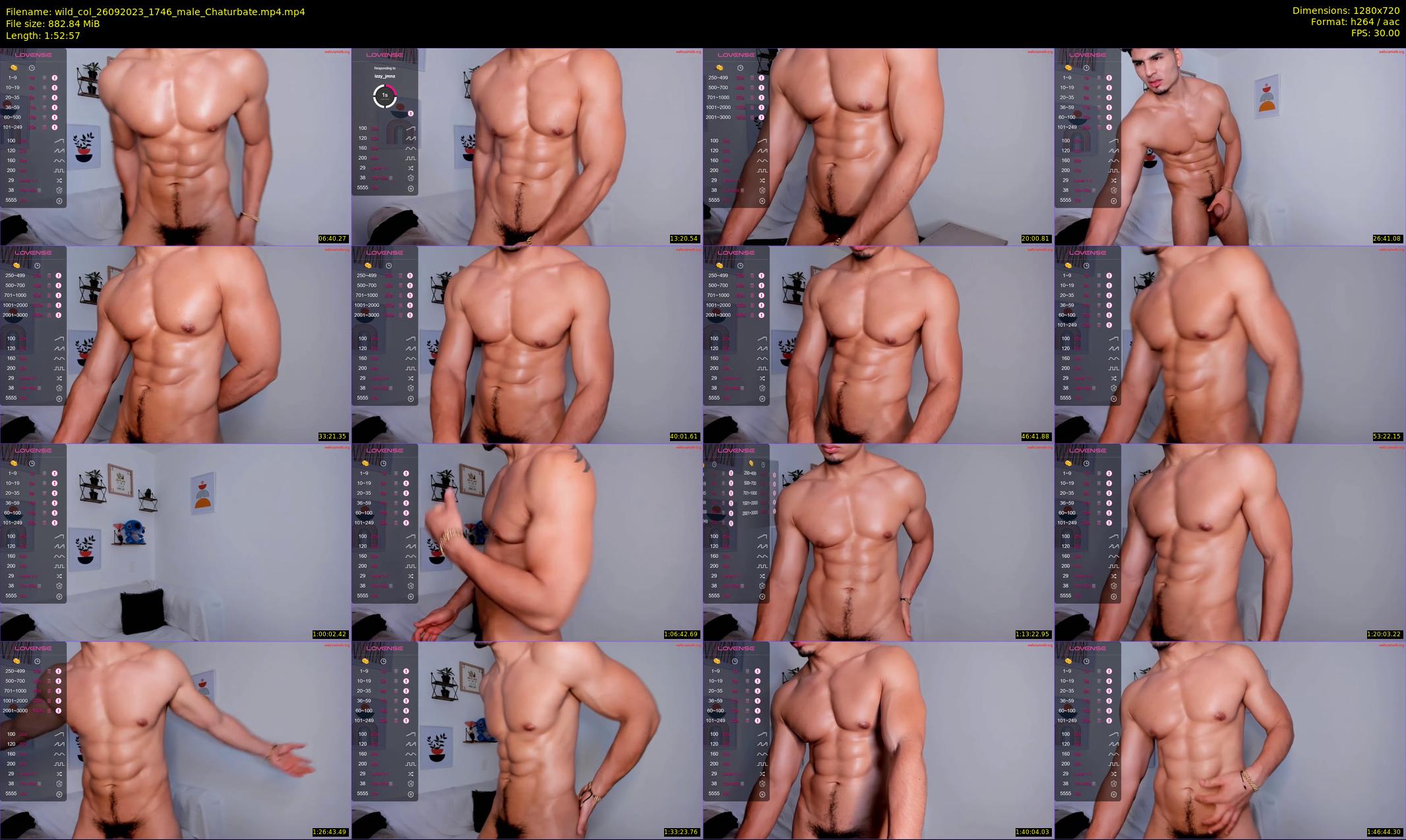 wild_col — 113 minute Chaturbate male cam show recording, 720p, Sep 26, 2023