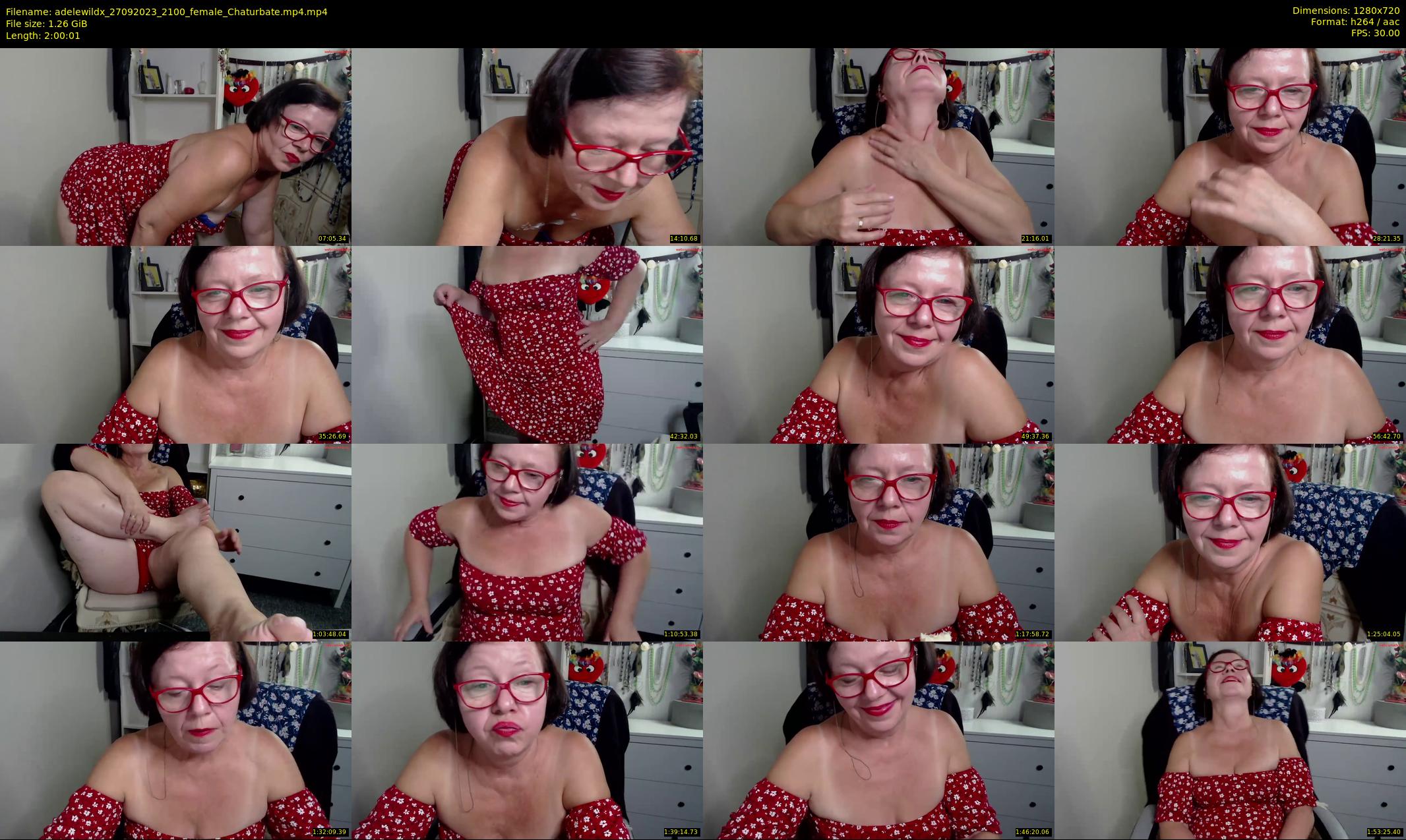 adelewildx — 121 minute Chaturbate female cam show recording, 720p, Sep 27, 2023