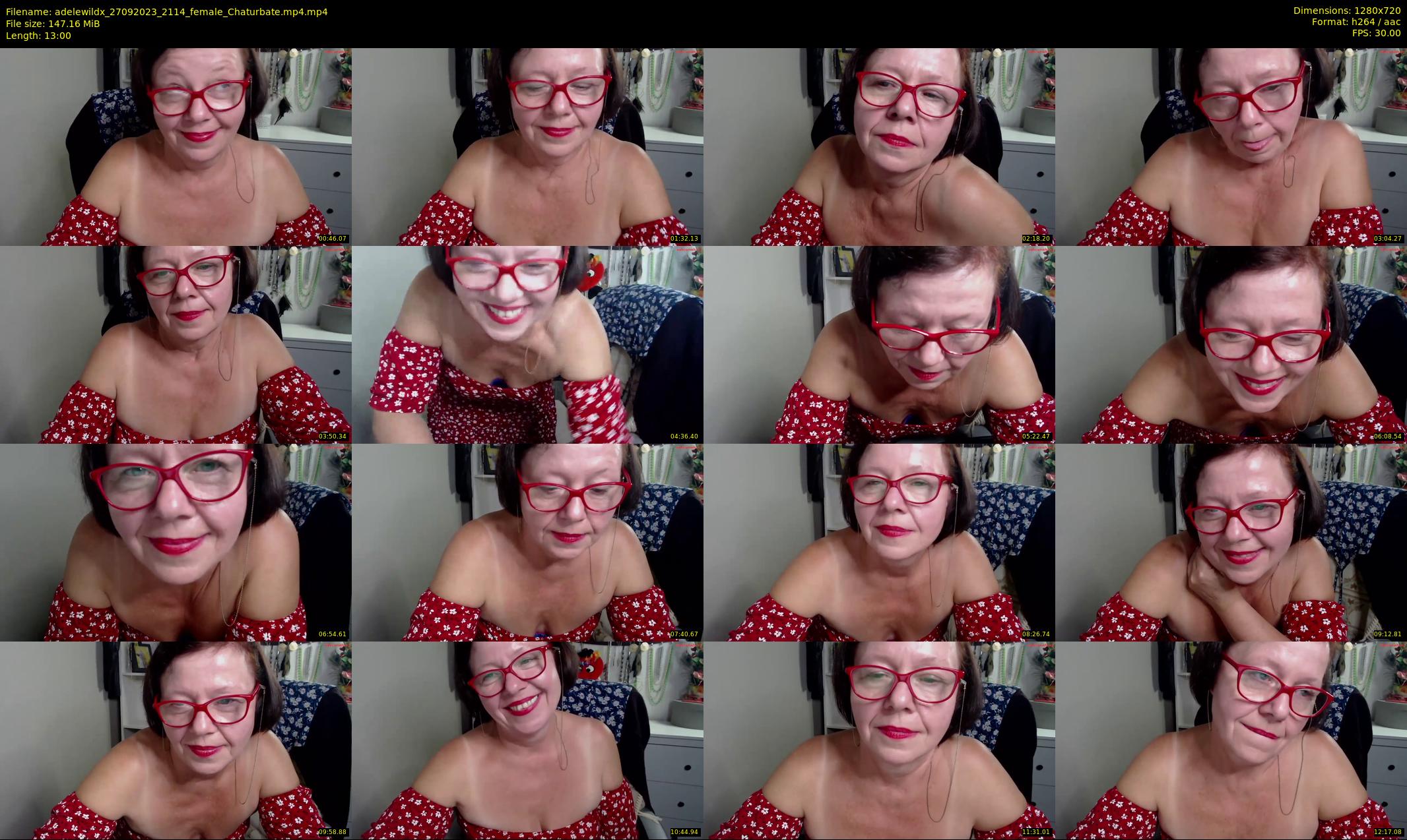 adelewildx — 13 minute Chaturbate female cam show recording, 720p, Sep 27, 2023
