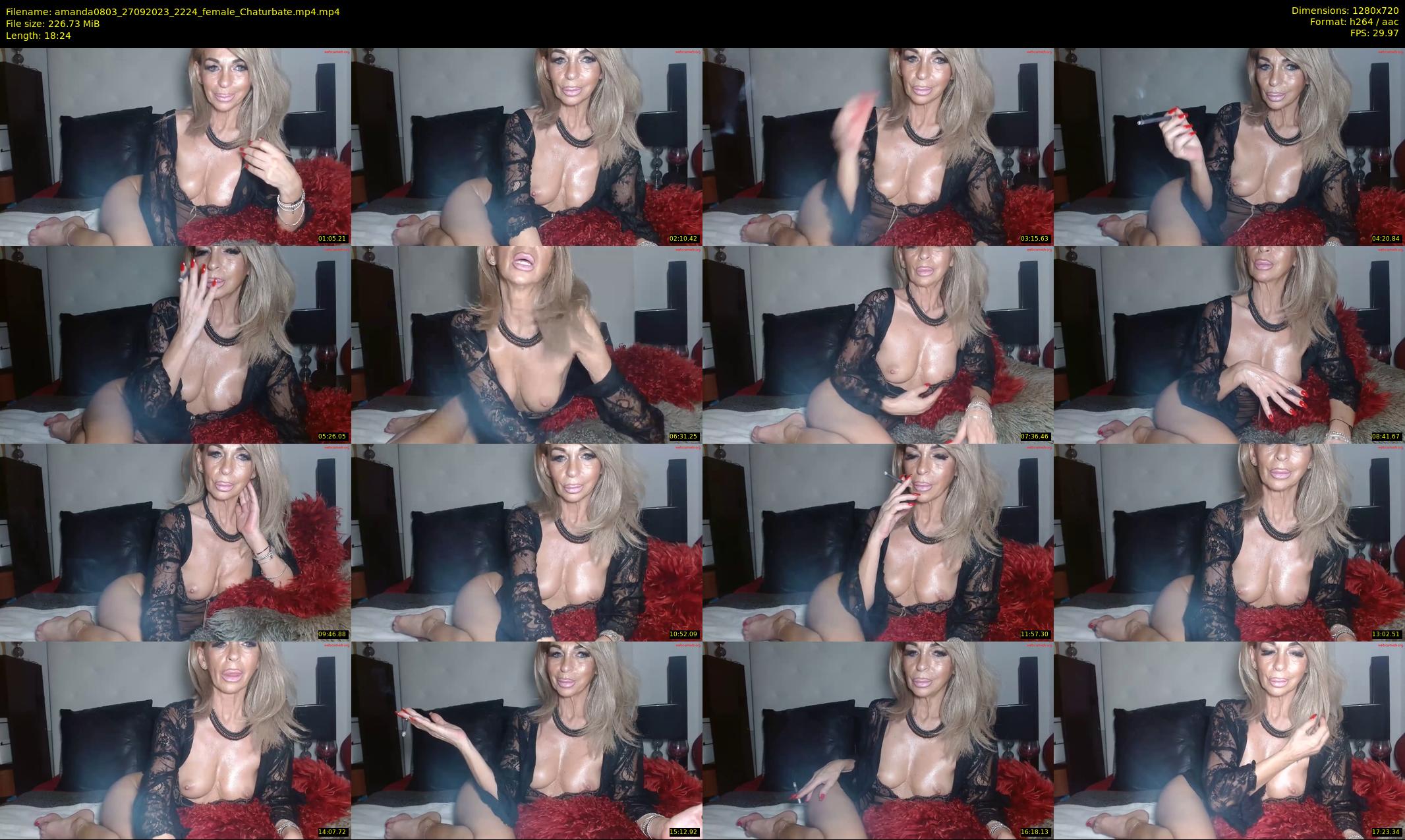 amanda0803 — 19 minute Chaturbate female cam show recording, 720p, Sep 27, 2023