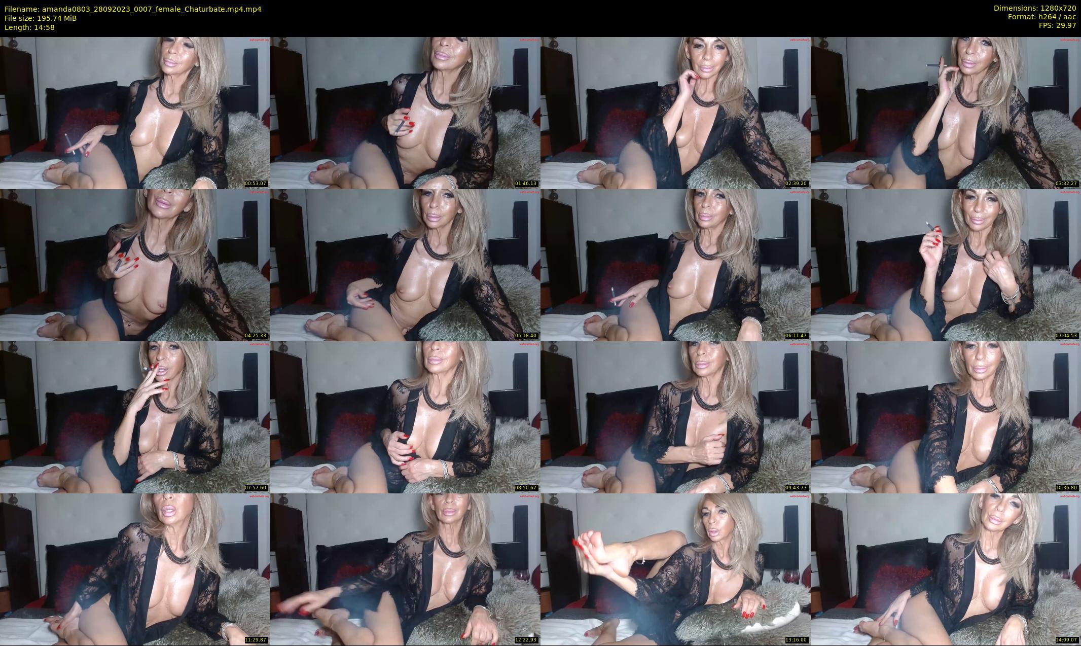 amanda0803 — 15 minute Chaturbate female cam show recording, 720p, Sep 28, 2023