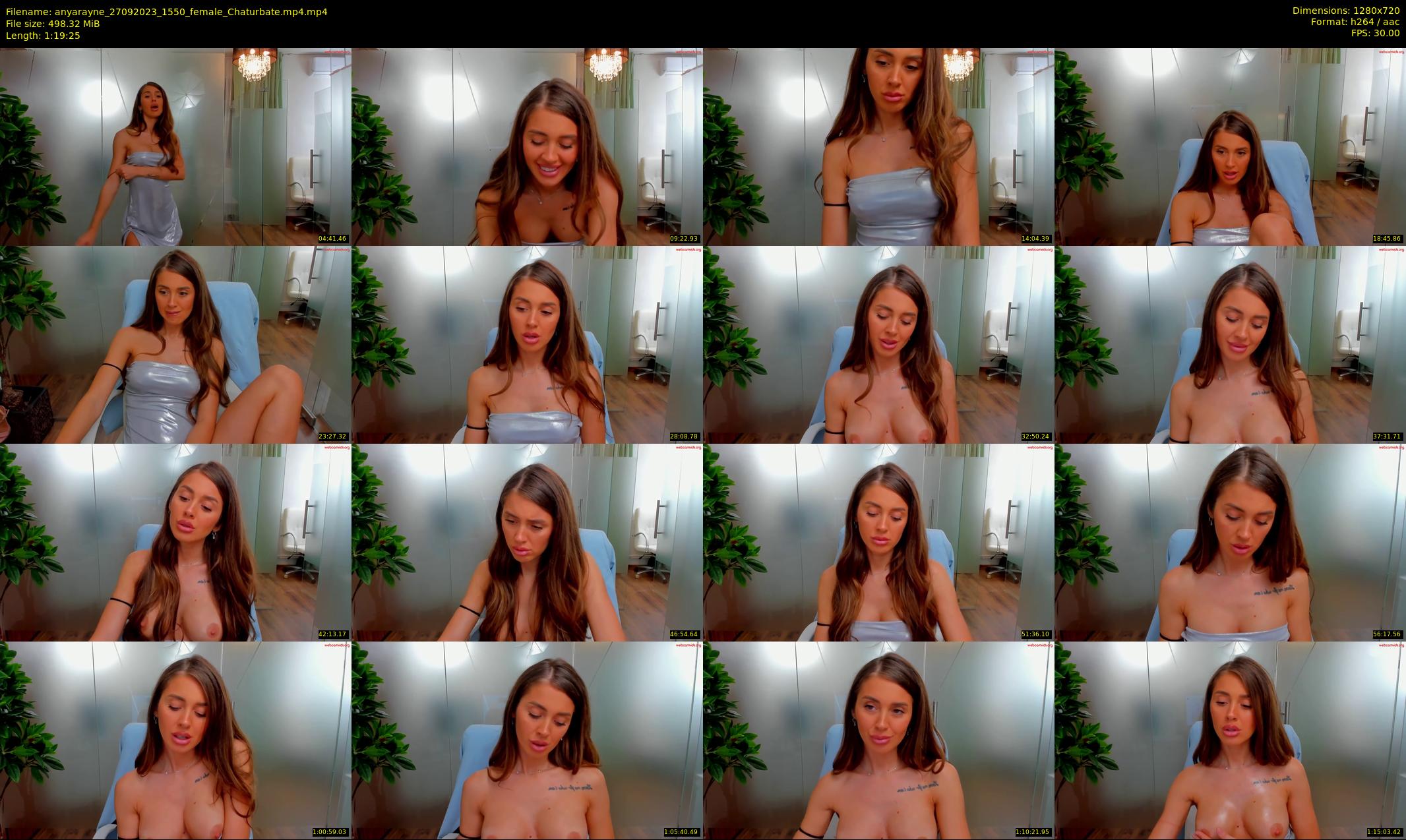 anyarayne — 80 minute Chaturbate female cam show recording, 720p, Sep 27, 2023