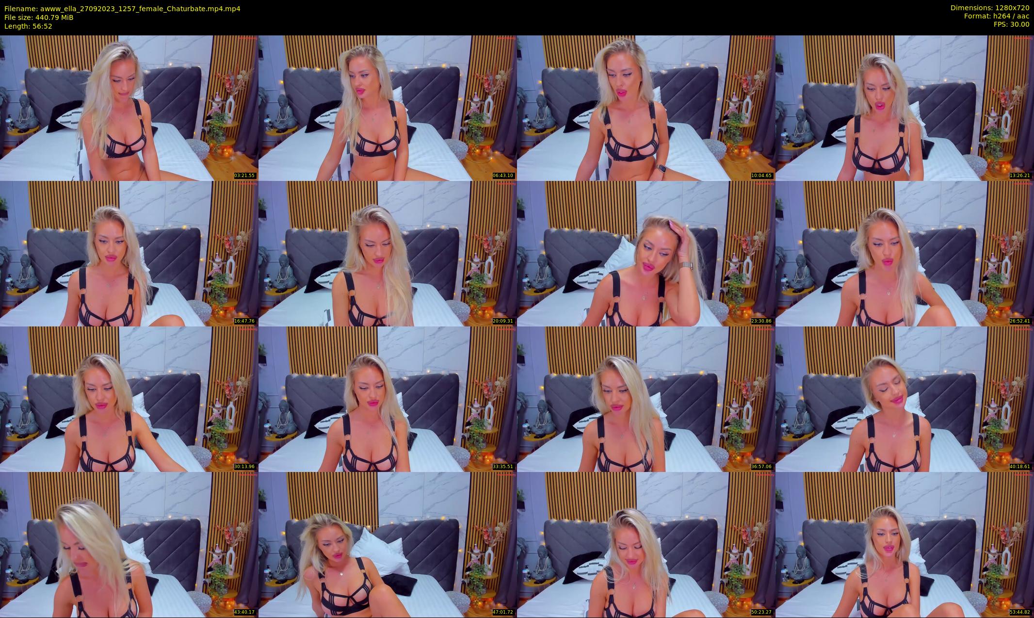 awww_ella — 57 minute Chaturbate female cam show recording, 720p, Sep 27, 2023
