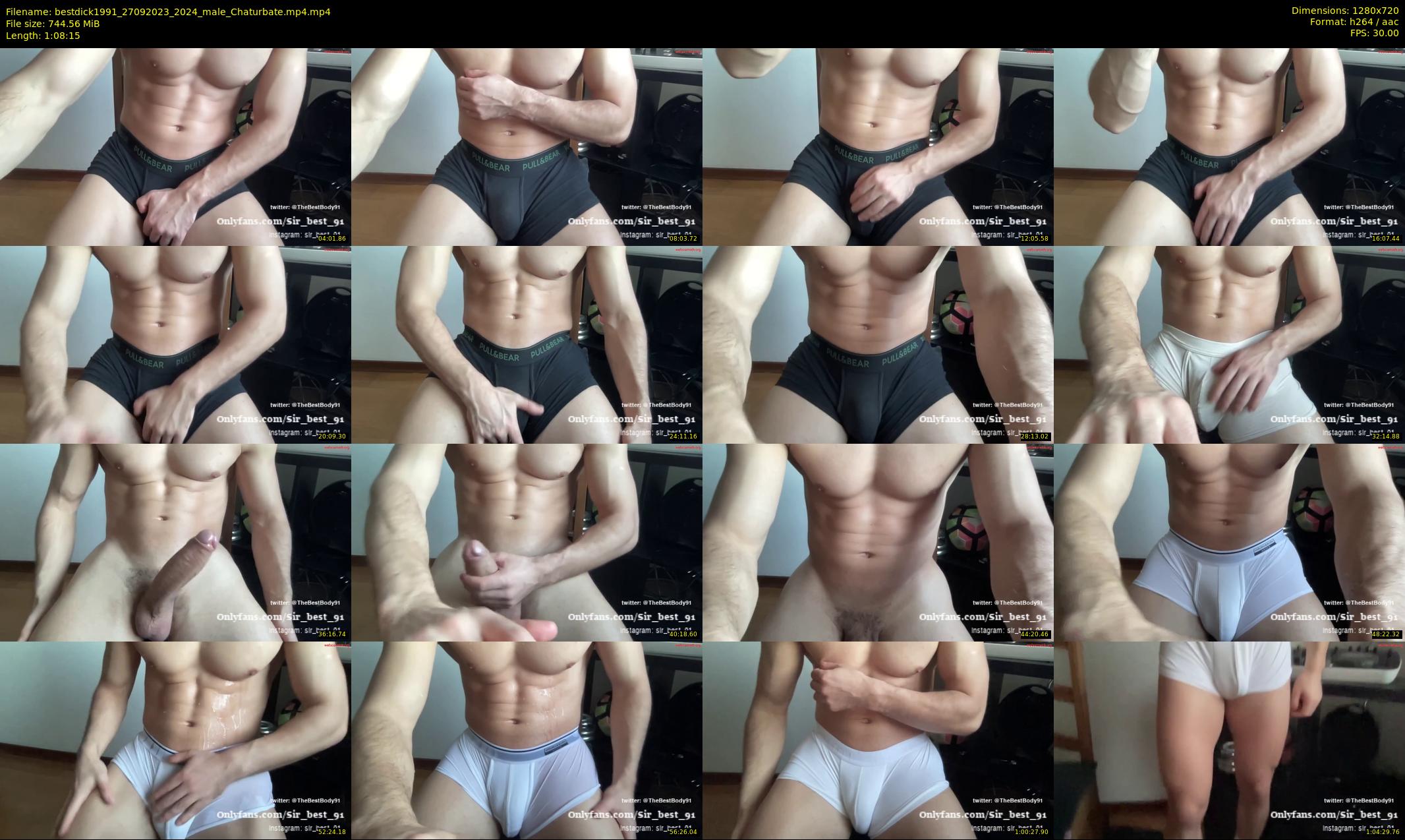 bestdick1991 — 69 minute Chaturbate male cam show recording, 720p, Sep 27, 2023