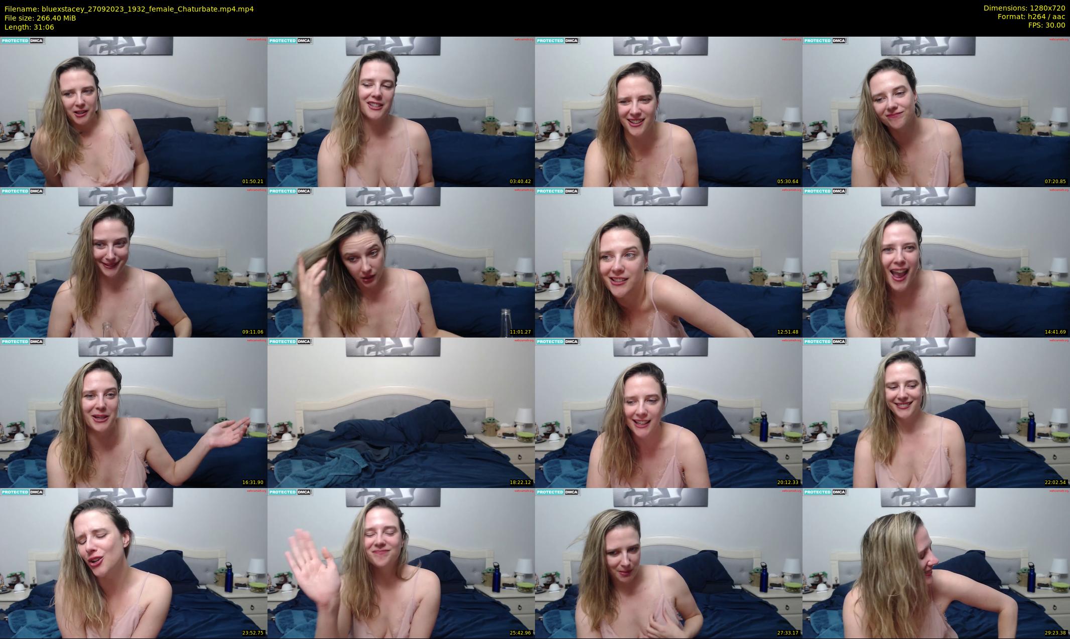 bluexstacey — 32 minute Chaturbate female cam show recording, 720p, Sep 27, 2023