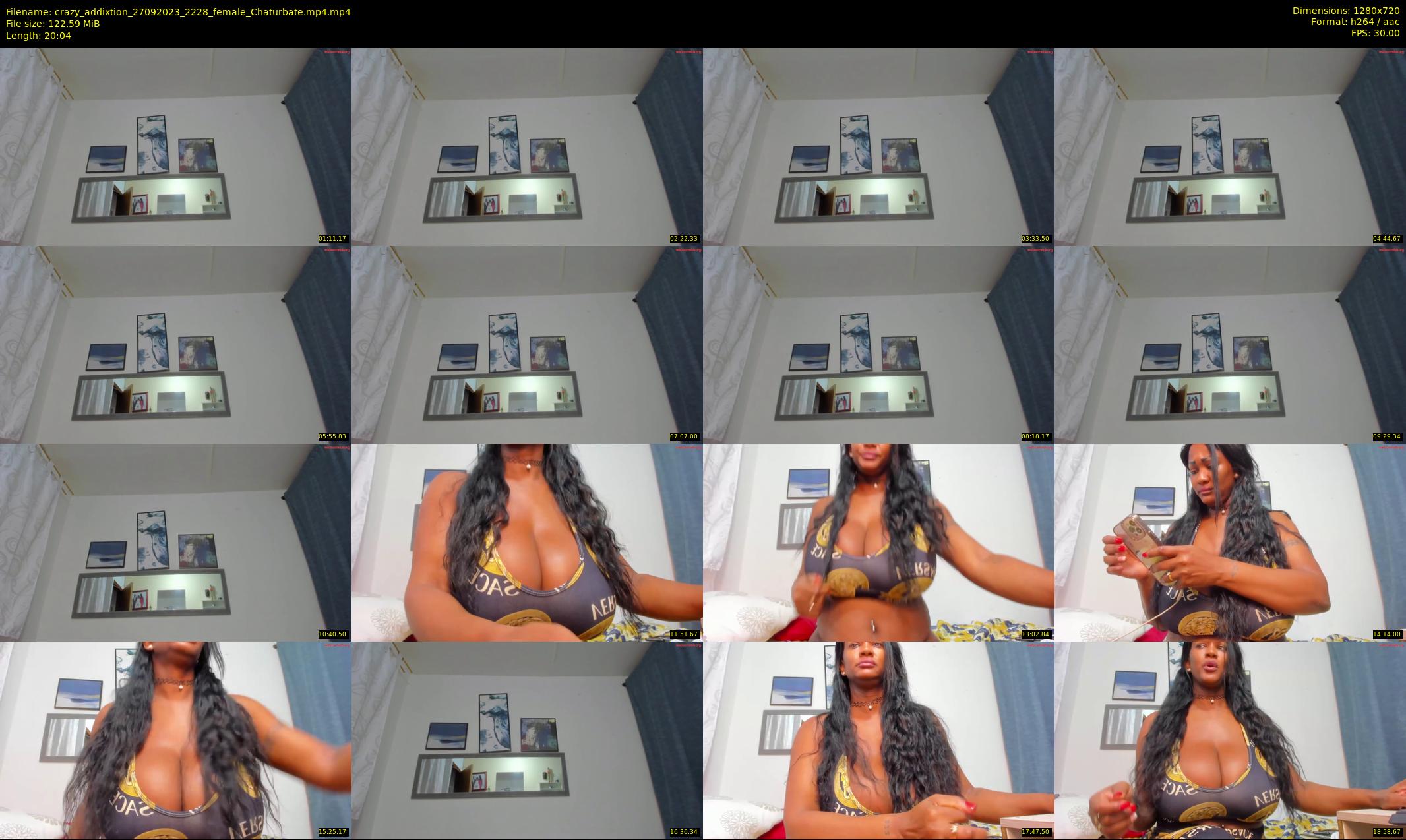crazy_addixtion — 21 minute Chaturbate female cam show recording, 720p, Sep 27, 2023
