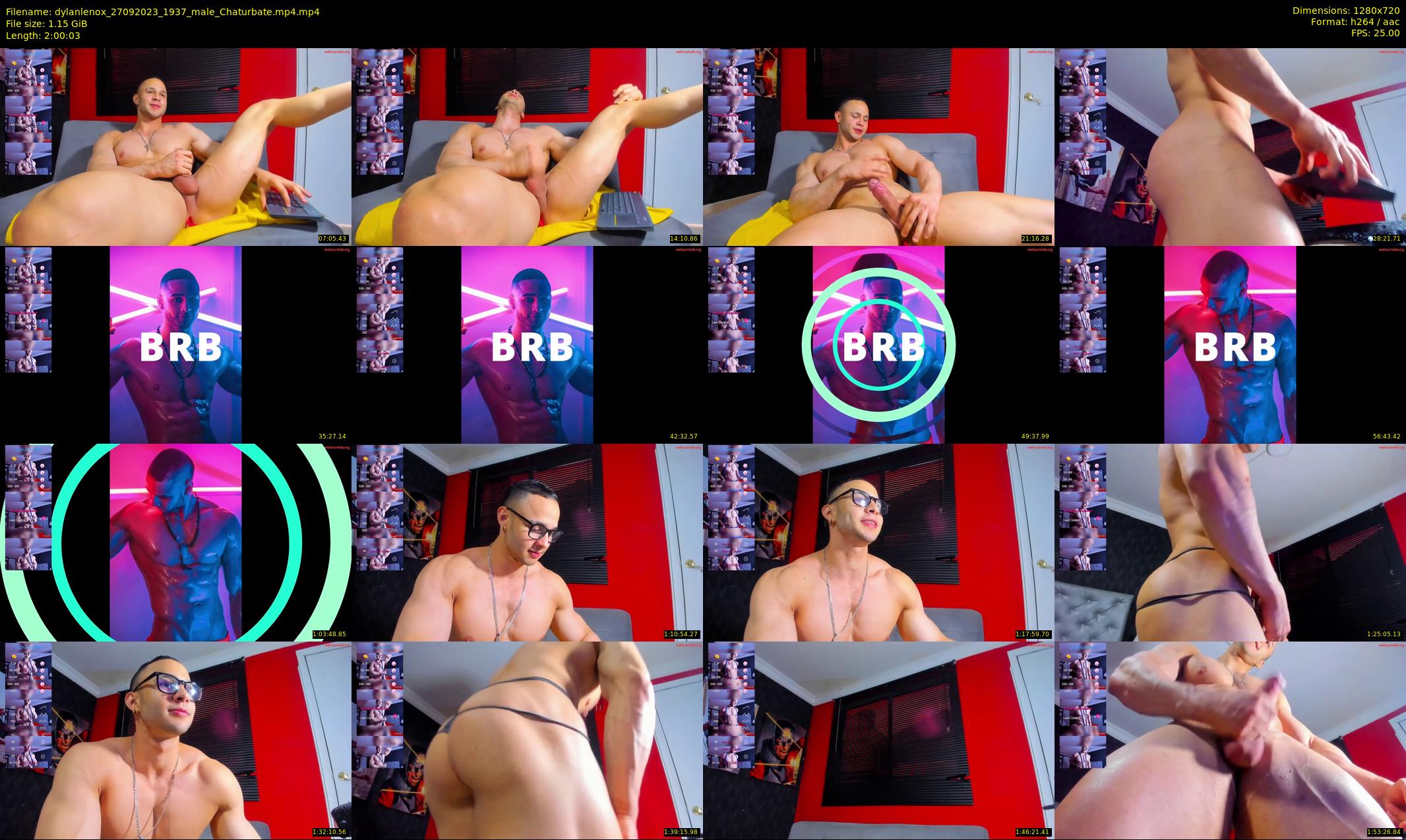 dylanlenox — 121 minute Chaturbate male cam show recording, 720p, Sep 27, 2023