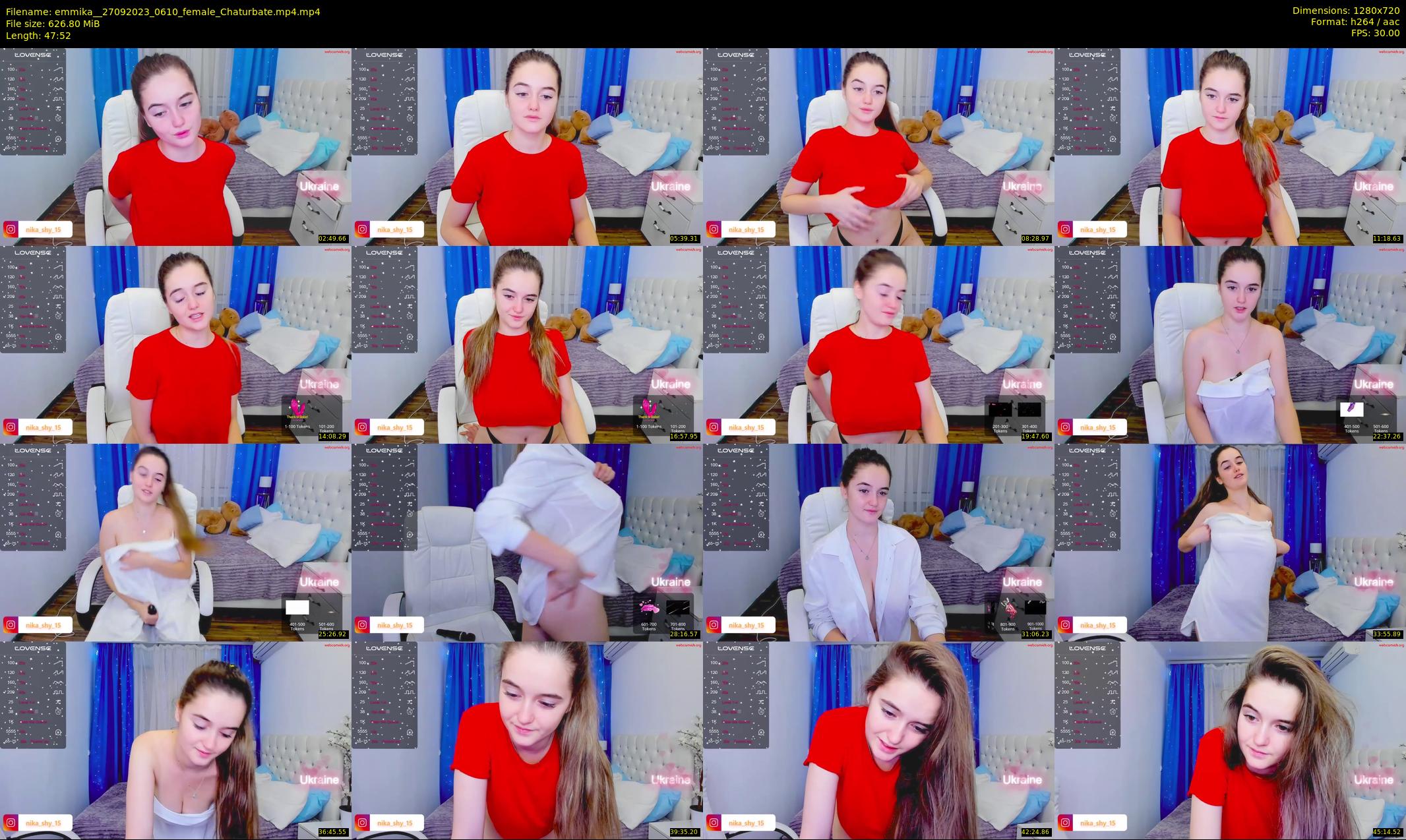 emmika_ — 48 minute Chaturbate female cam show recording, 720p, Sep 27, 2023