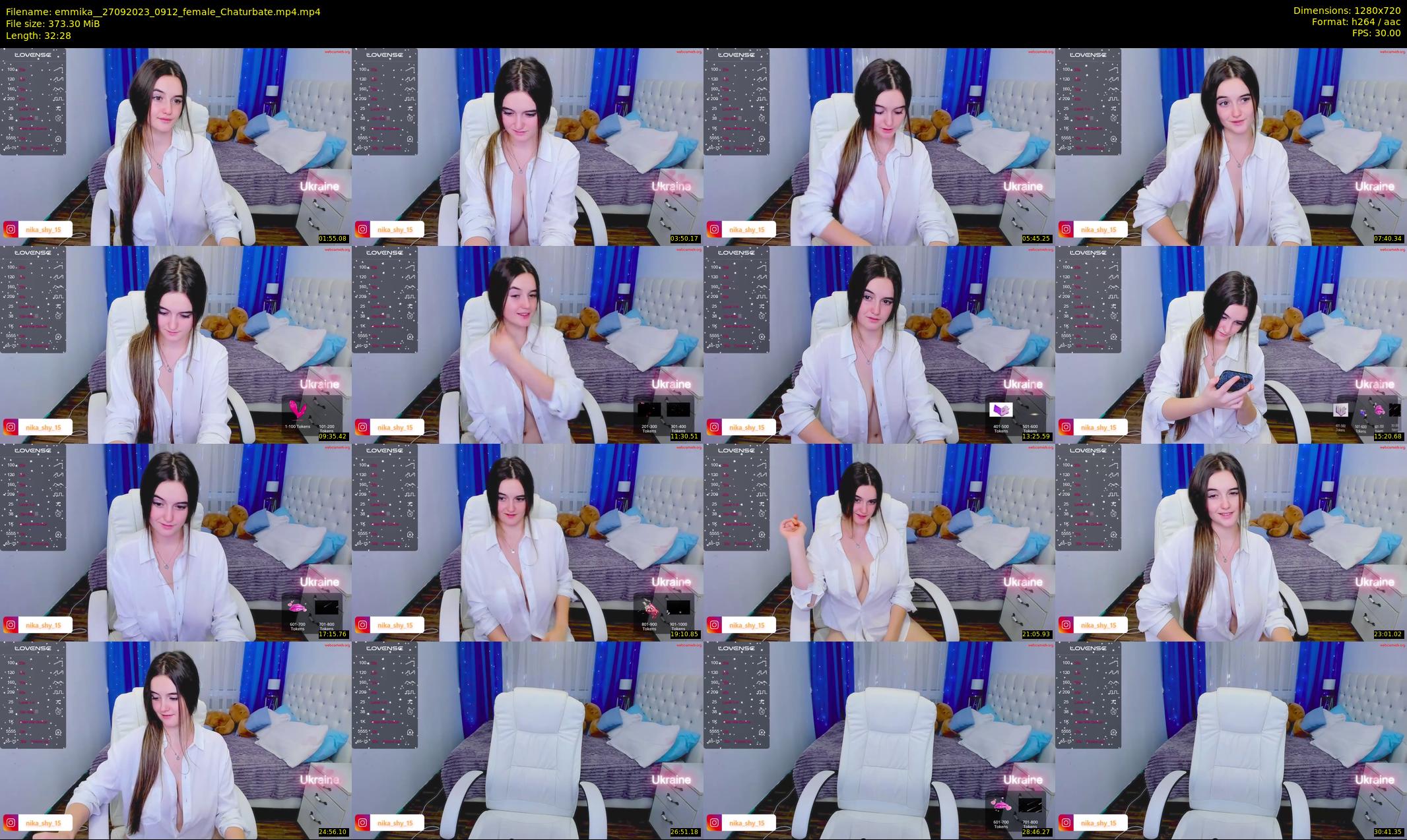 emmika_ — 33 minute Chaturbate female cam show recording, 720p, Sep 27, 2023
