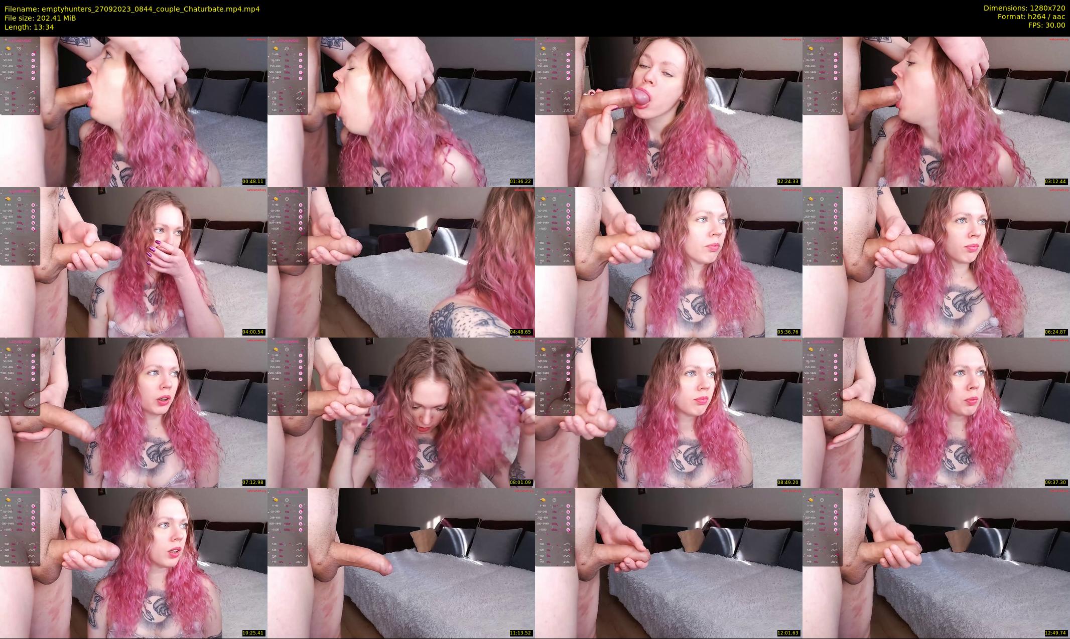 emptyhunters — 14 minute Chaturbate couple cam show recording, 720p, Sep 27, 2023